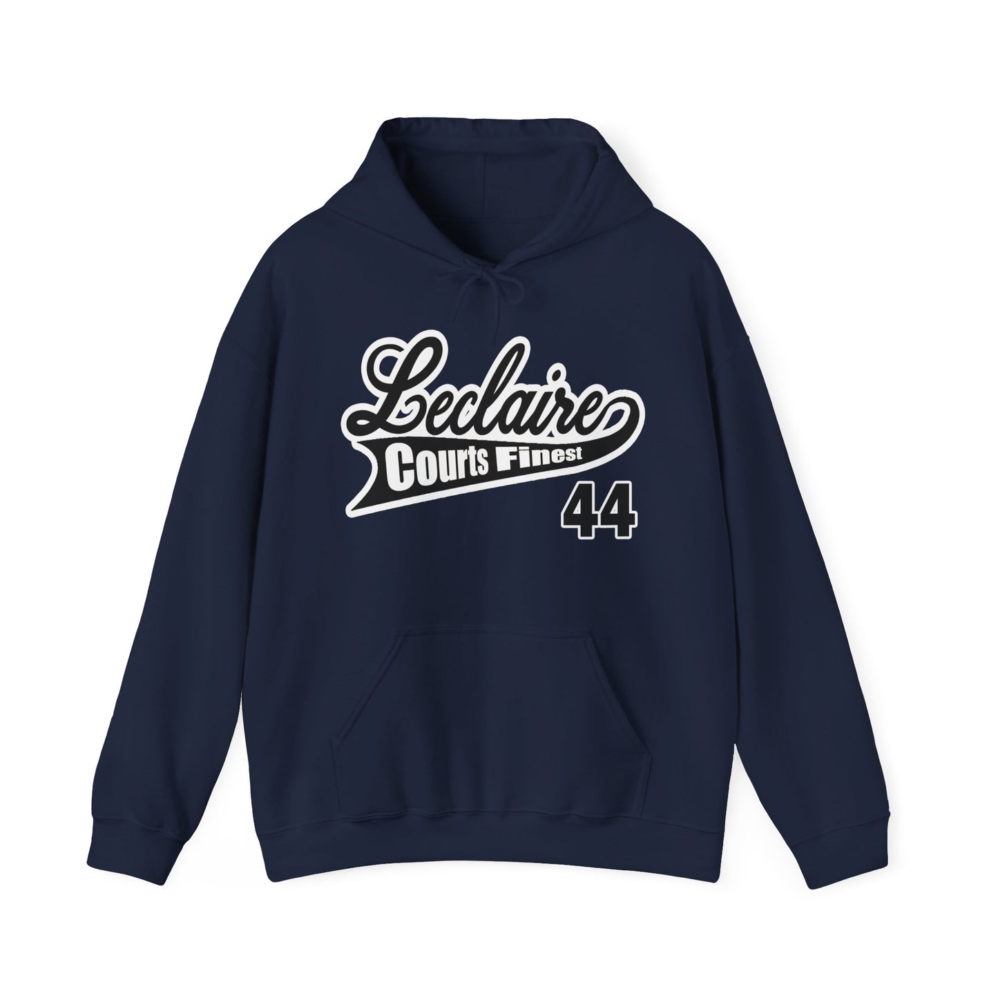 LECLAIRE COURTS FINEST CLASSIC SCRIPT HOODIE
