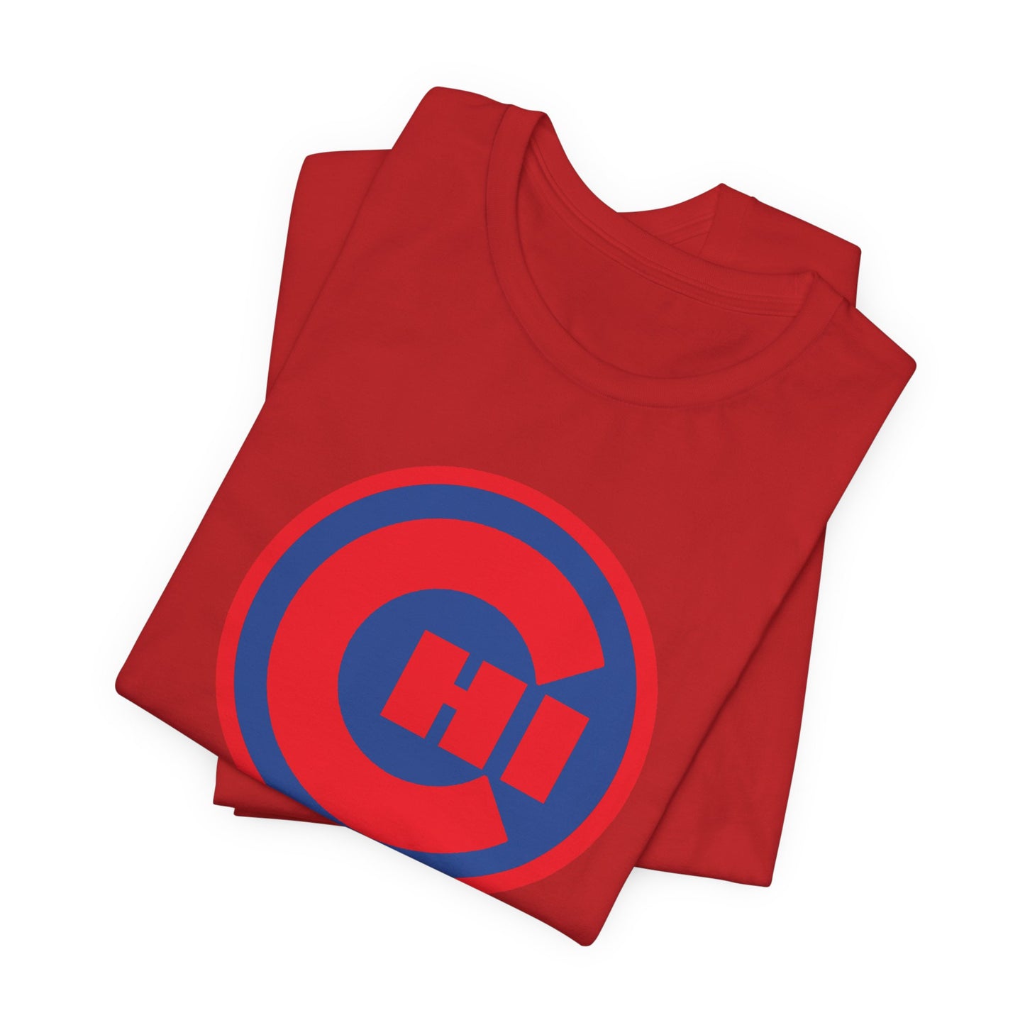 CHICAGO KIDS EMBLEM TEE - BLUE/RED