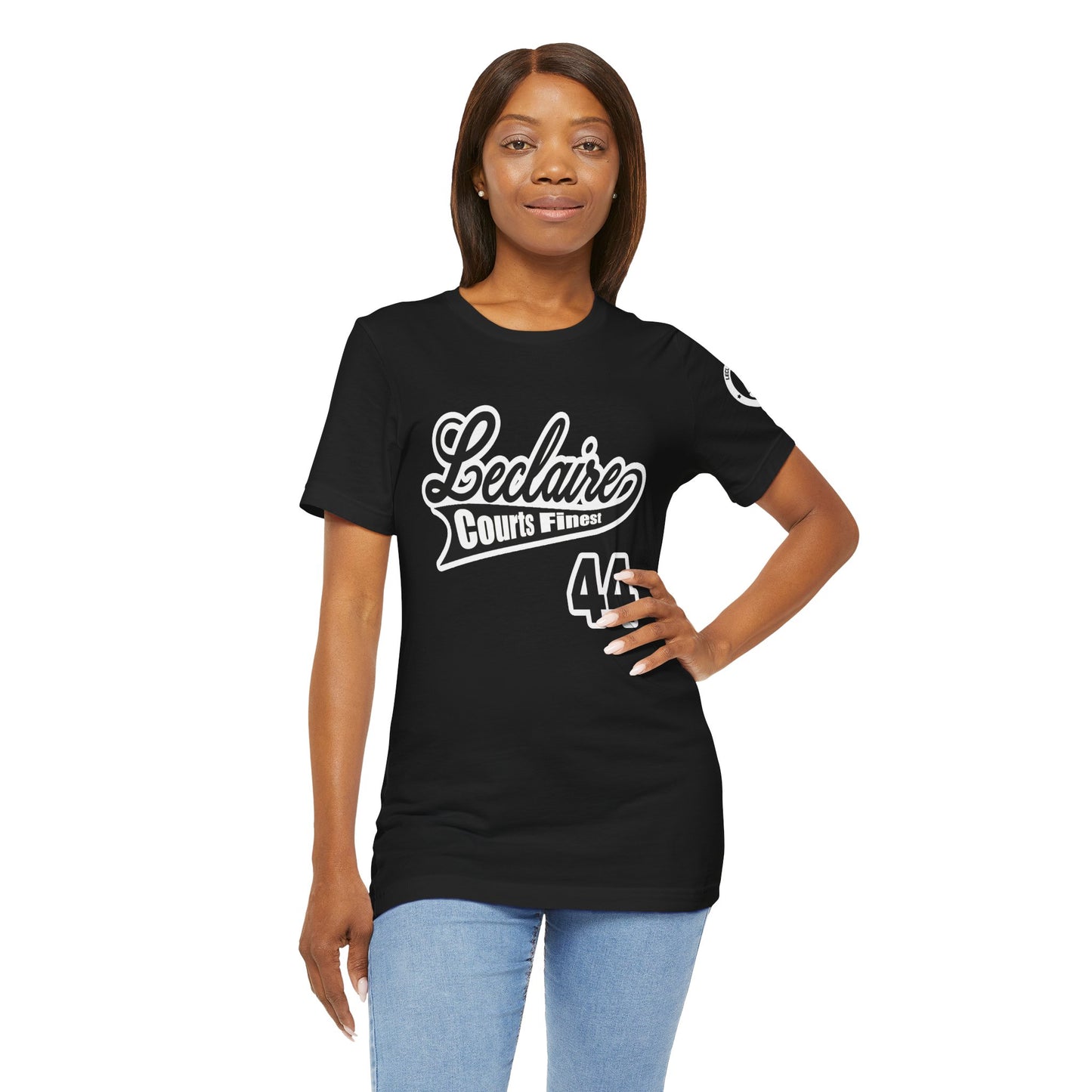 LECLAIRE COURTS CLASSIC SCRIPT TEE