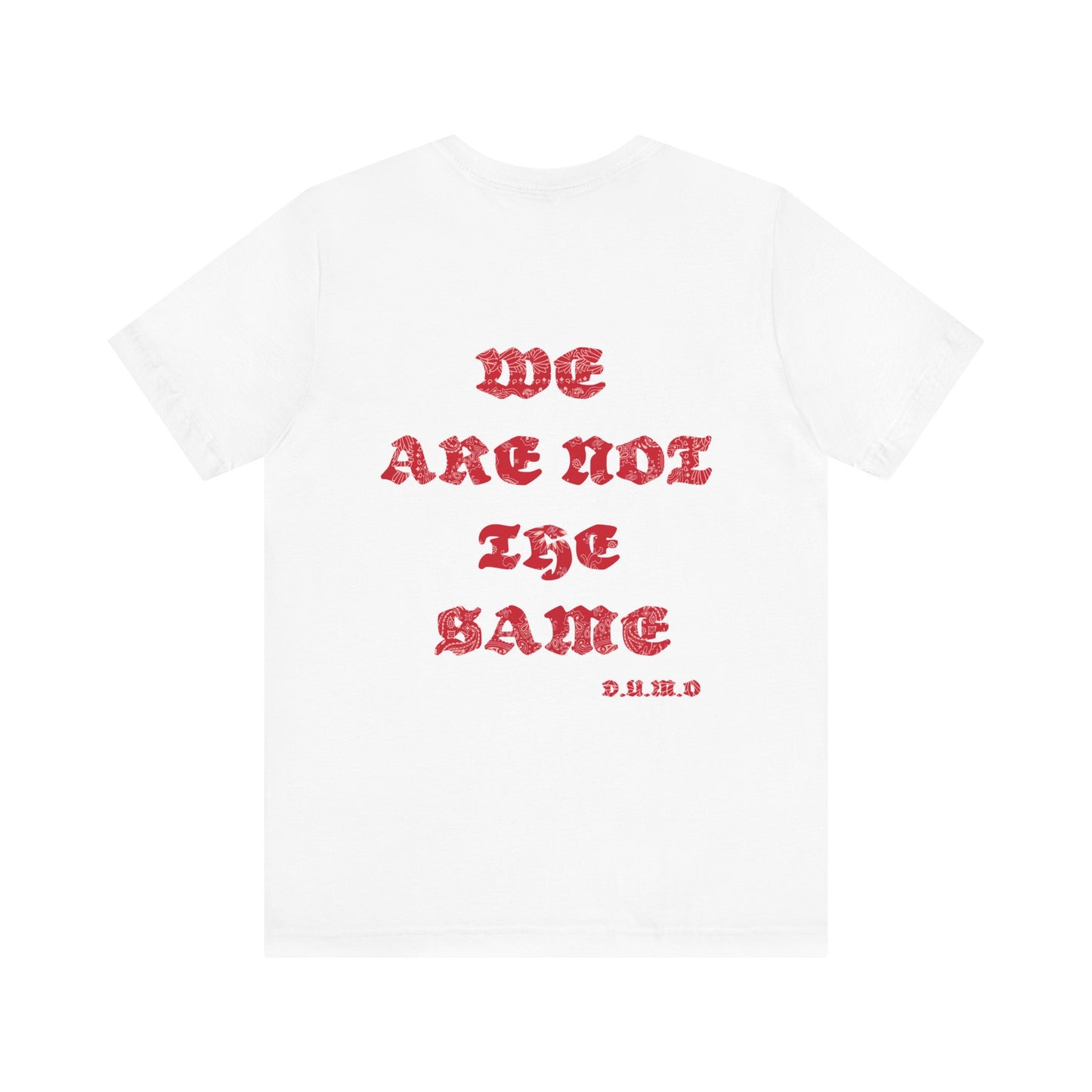 'We Are Not The Same' BANDANA RED LOGO