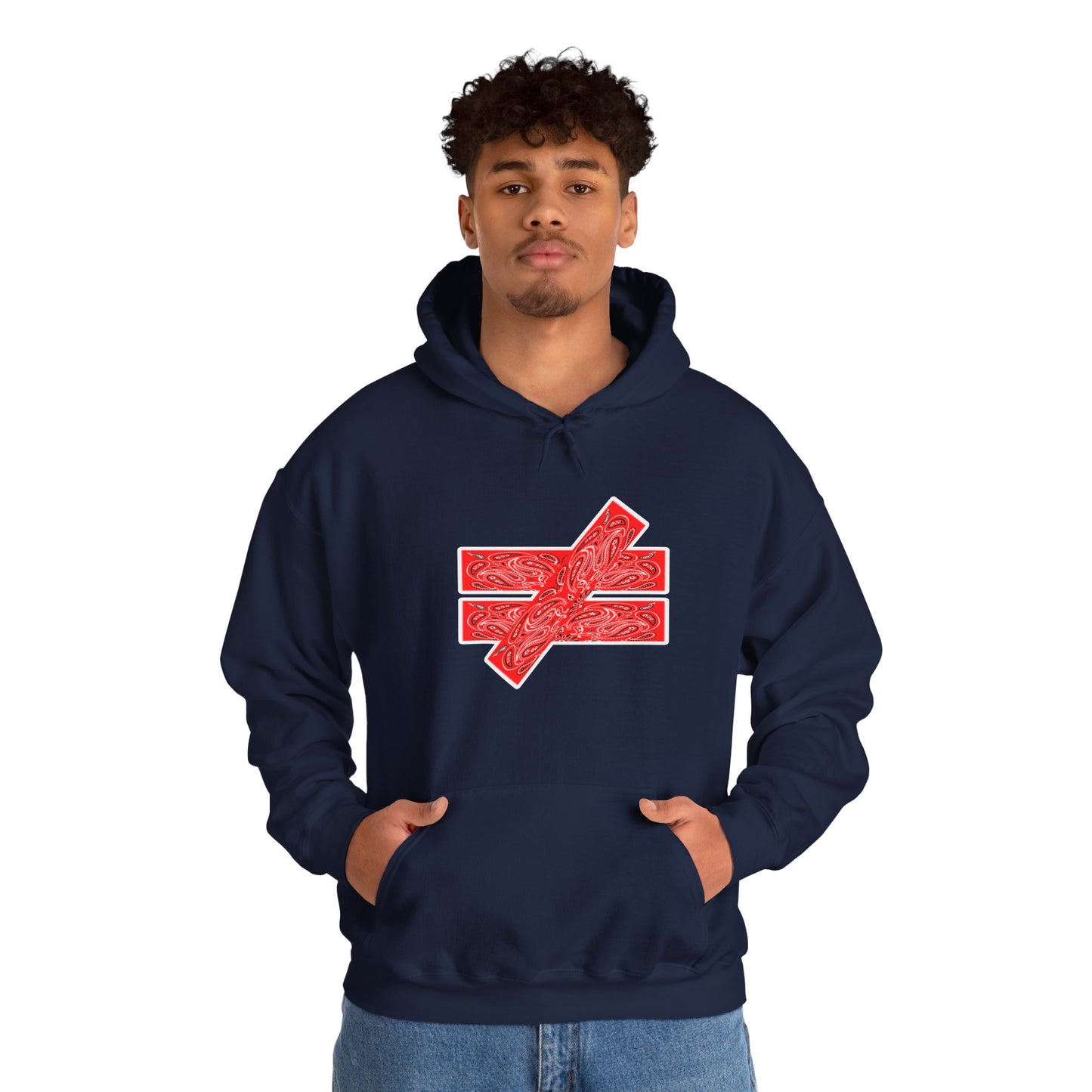 "WE ARE NOT THE SAME" BANDANA RED LOGO