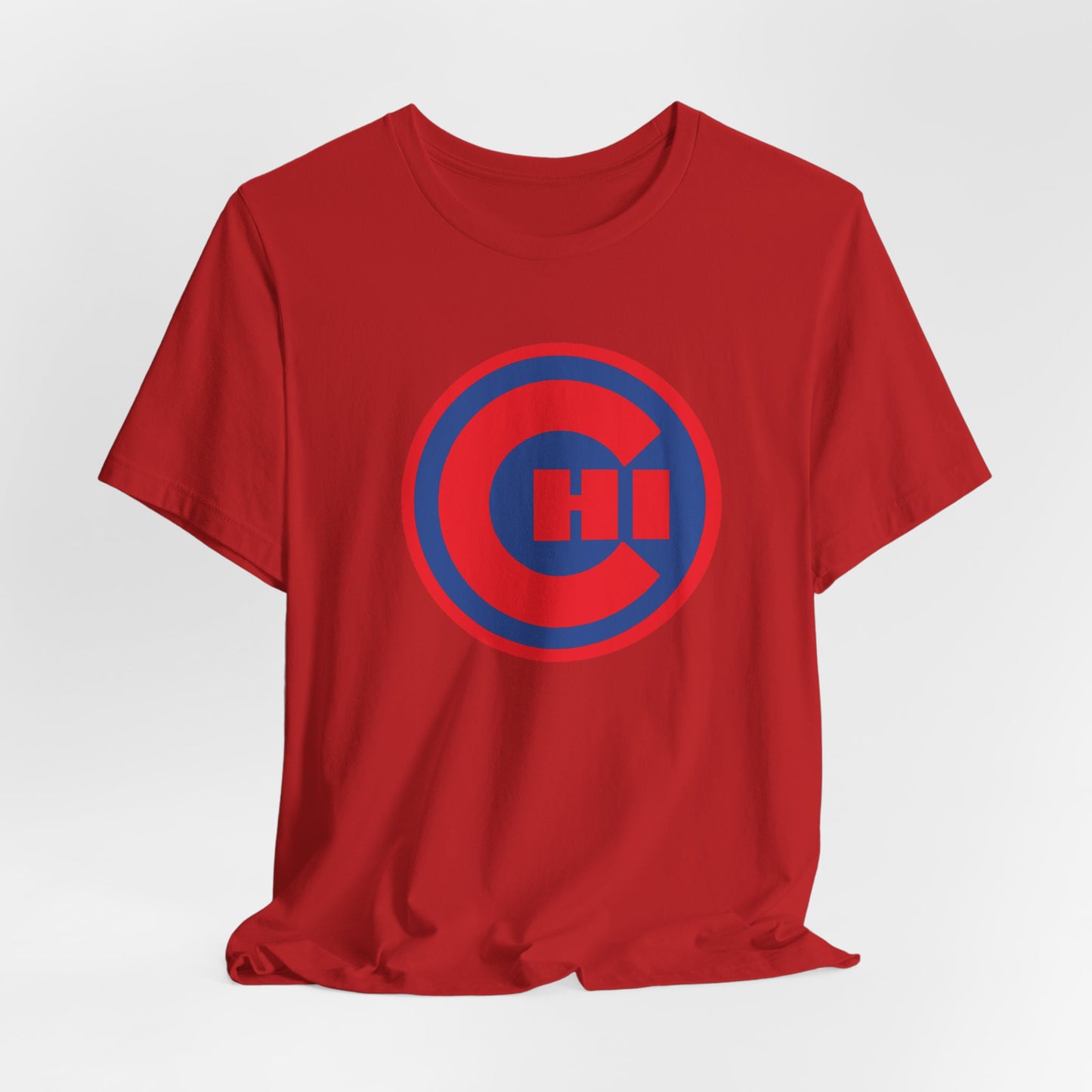 CHICAGO KIDS EMBLEM TEE - BLUE/RED