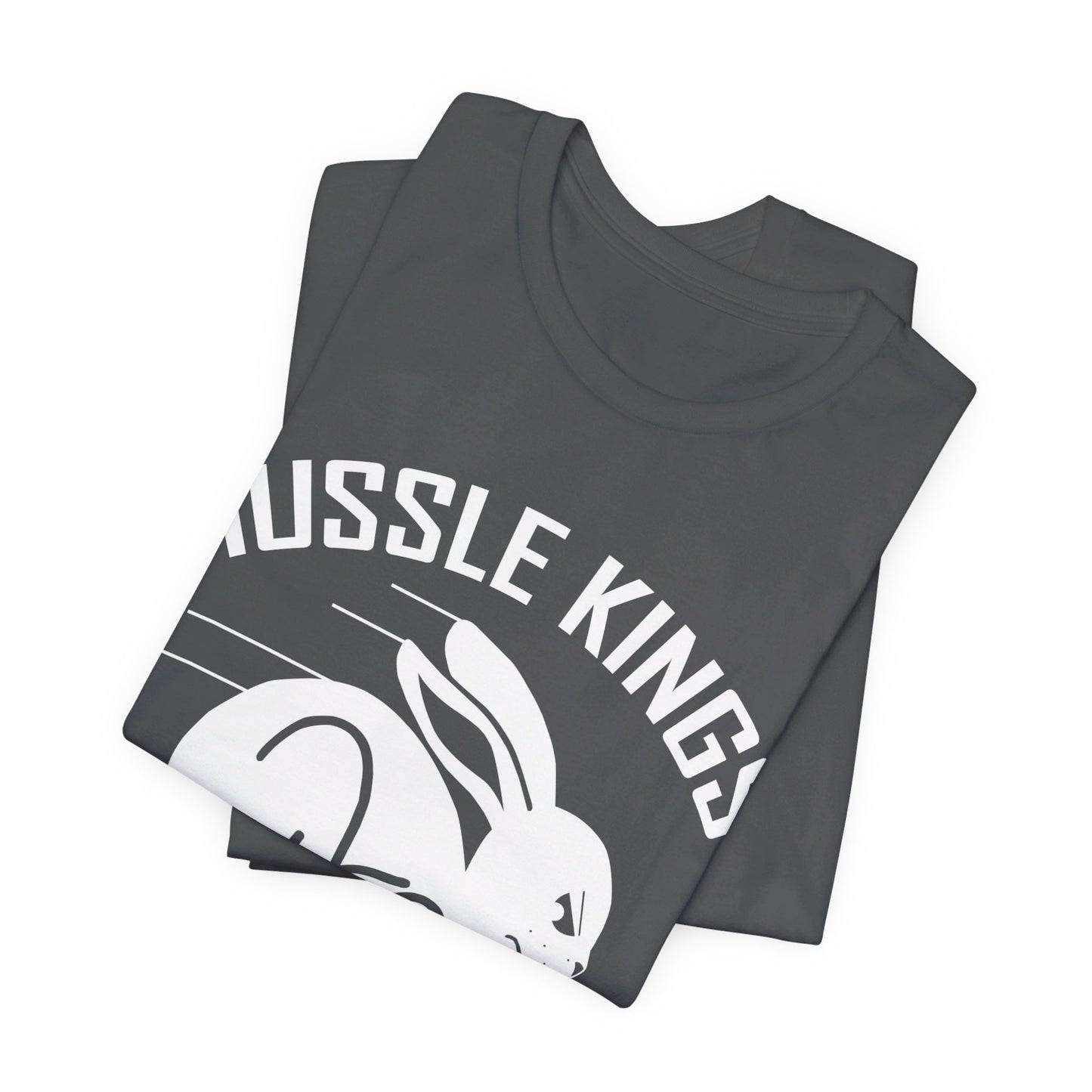 HUSSLE KINGS 24/365 LARGE MONOGRAM TEE