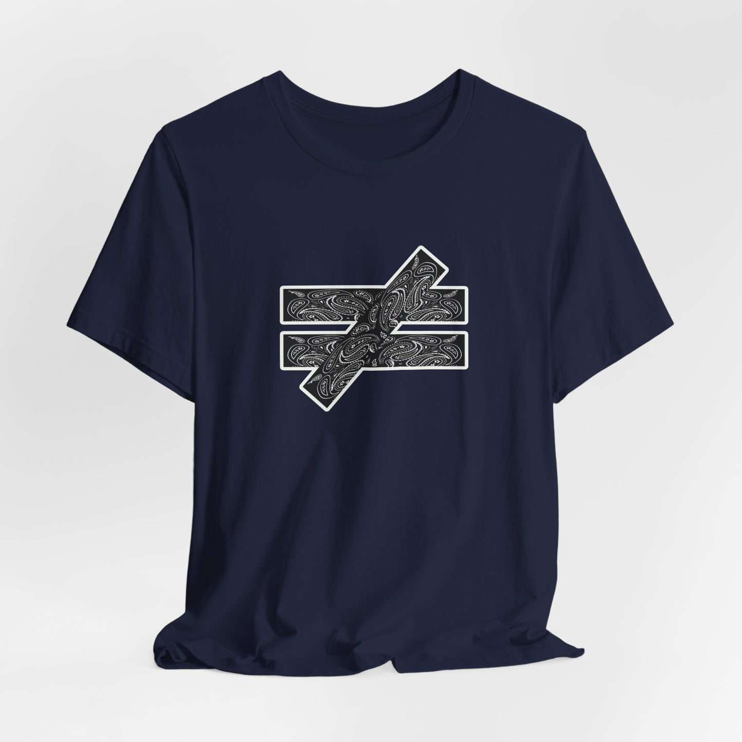 Unisex Graphic Tee - BLACK BANDANA LOGO