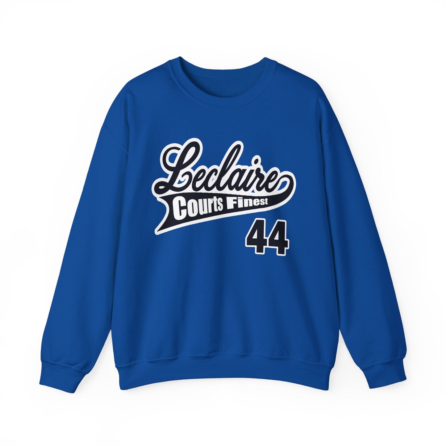 LECLAIRE COURTS FINEST CLASSIC SCRIPT SWEATSHIRT