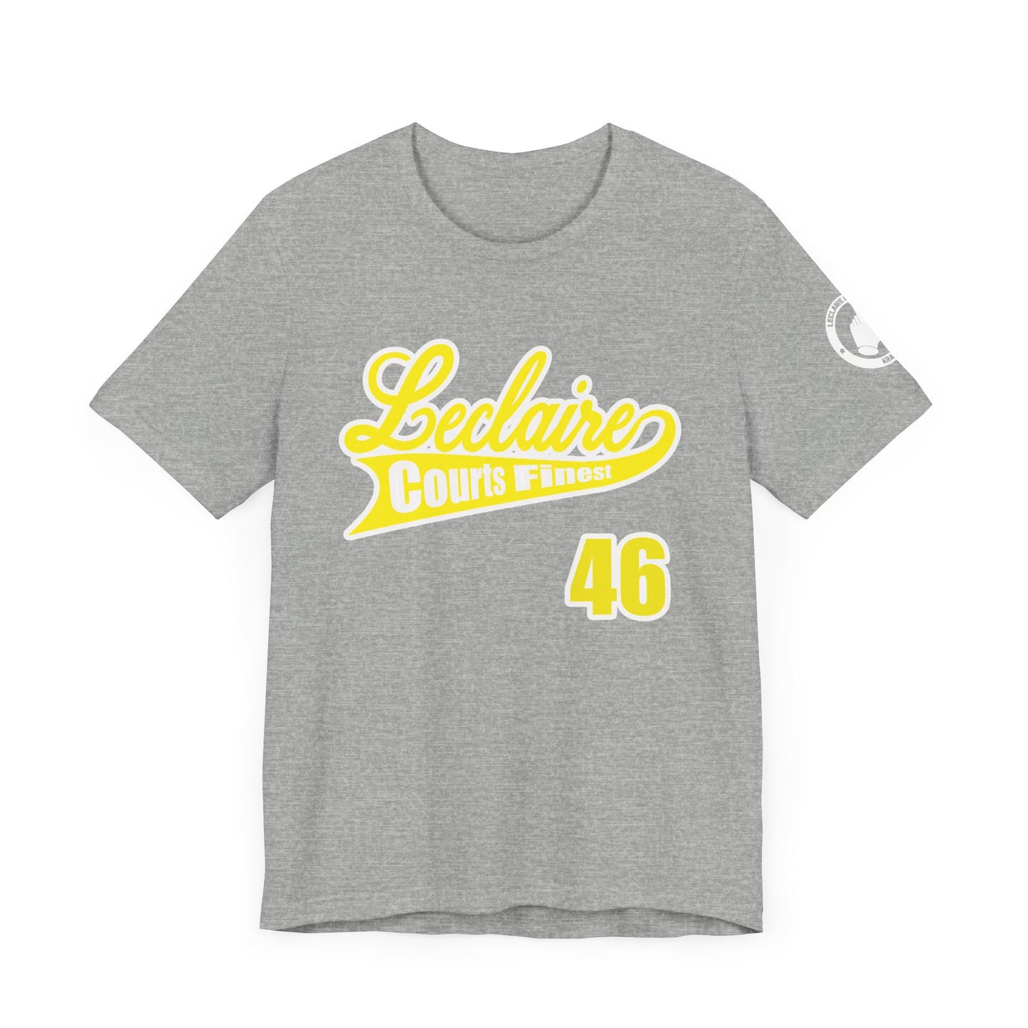 LeClaire Courts Finest Unisex Jersey Tee - Casual Retro Style Shirt