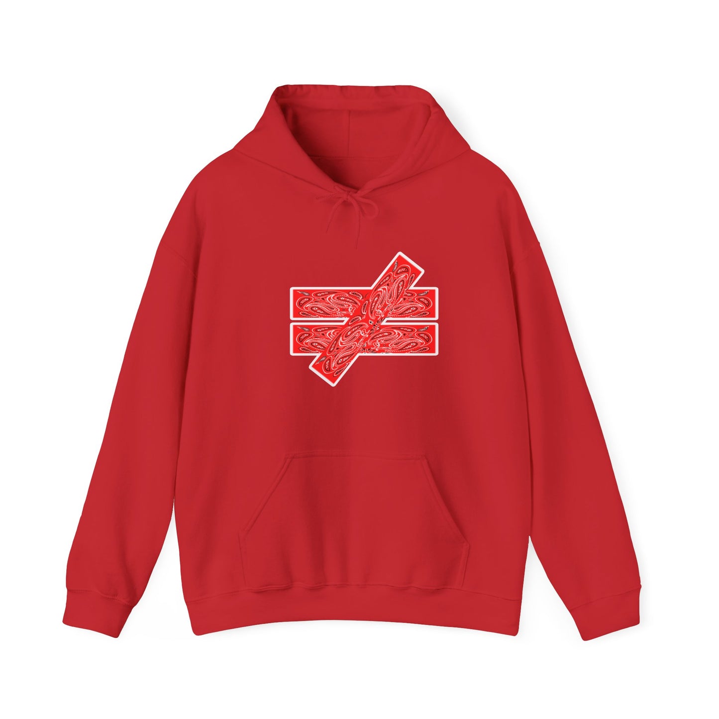 "WE ARE NOT THE SAME" BANDANA RED LOGO