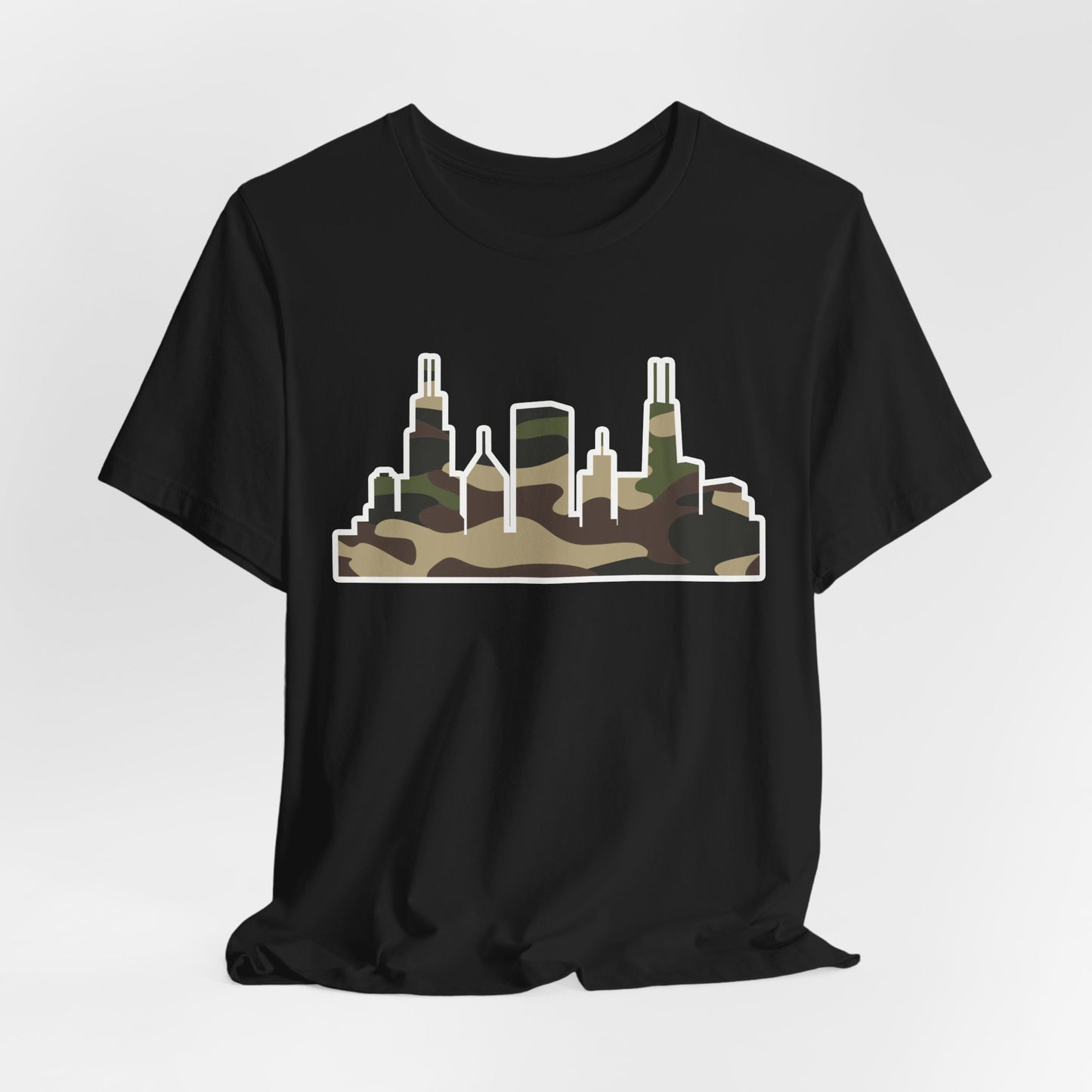 CHI KIDS CAMO-SKYLINE TEE