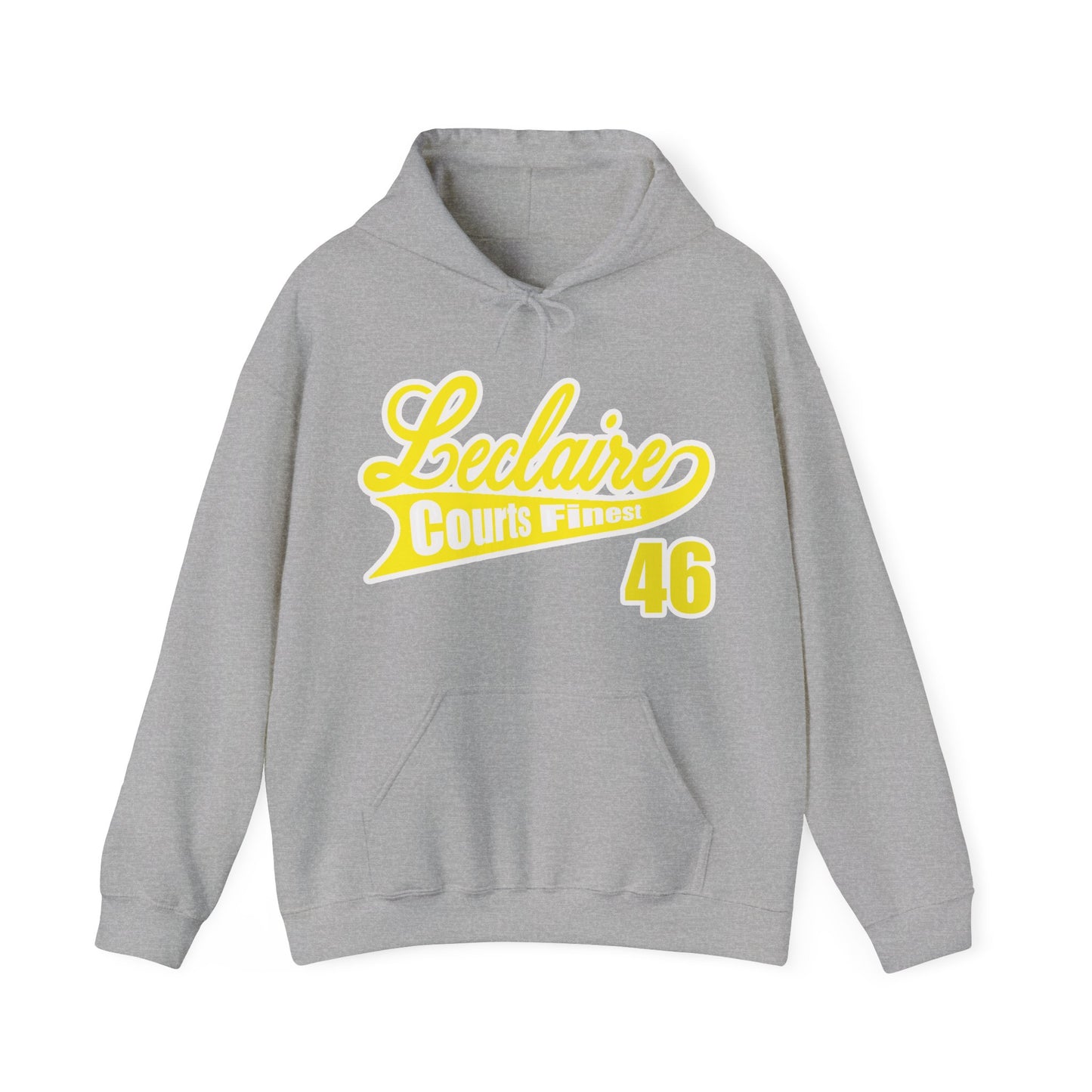 LECLAIRE COURTS FINEST CLASSIC SCRIPT HOODIE
