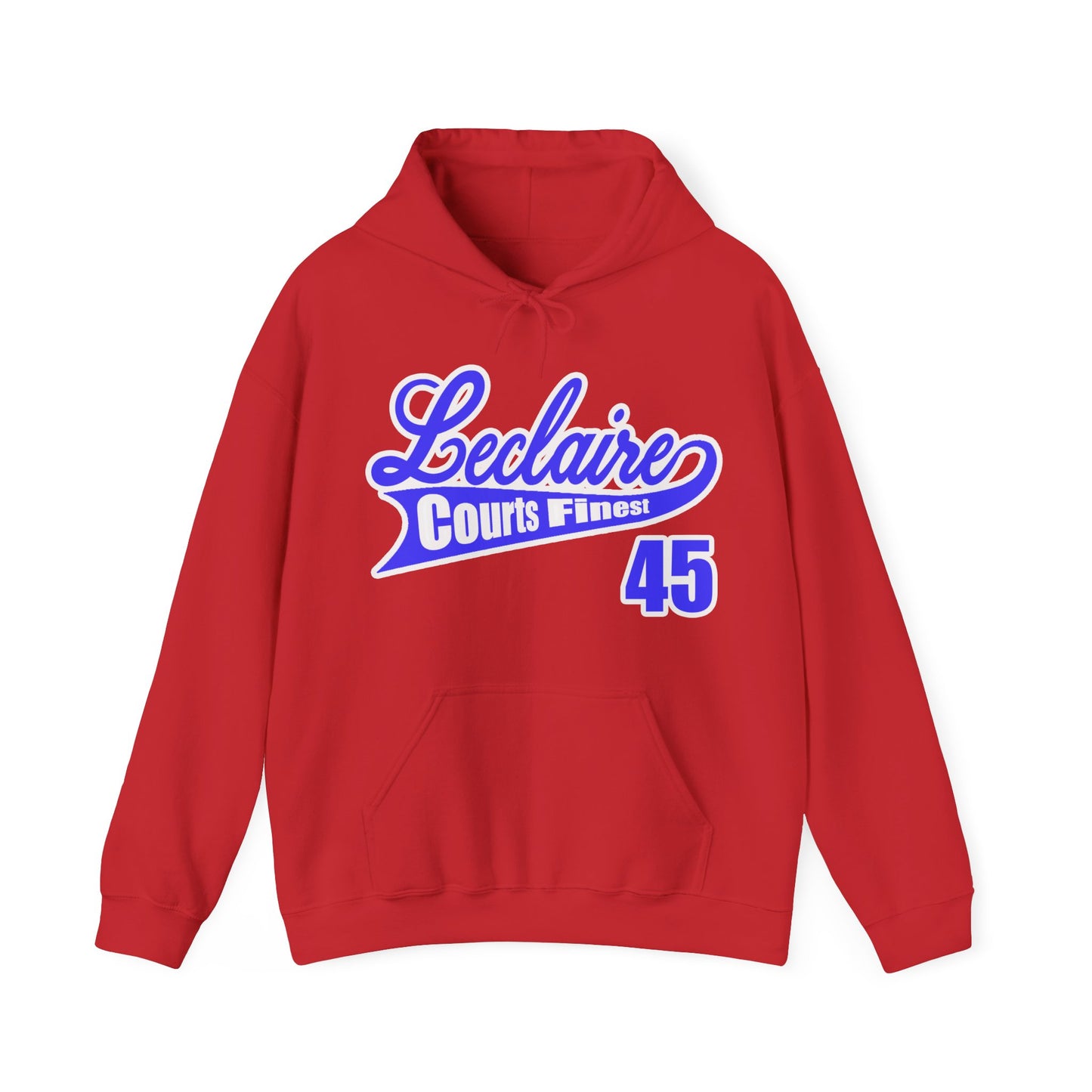 LECLAIRE COURTS FINEST CLASSIC SCRIPT HOODIE