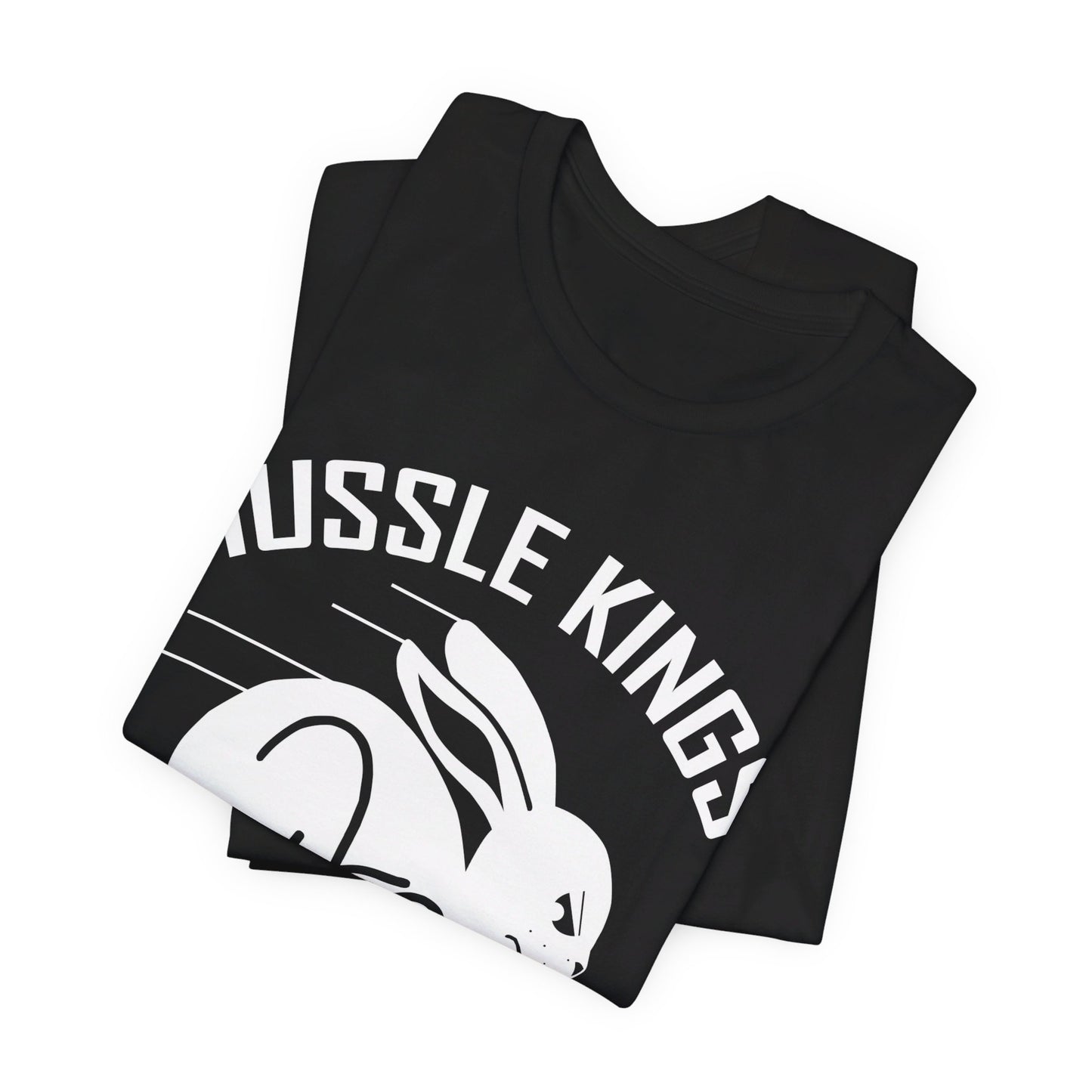HUSSLE KINGS 24/365 LARGE MONOGRAM TEE