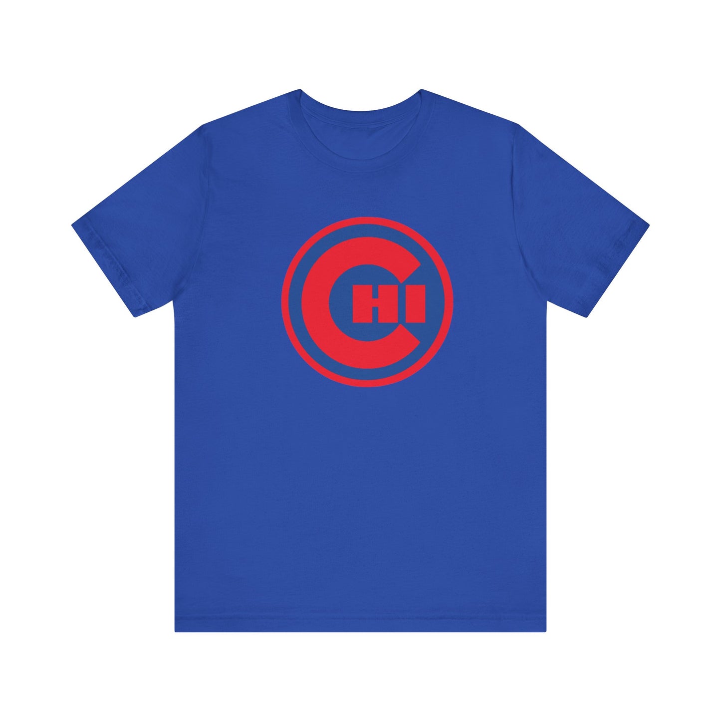 CHICAGO KIDS EMBLEM TEE - BLUE/RED