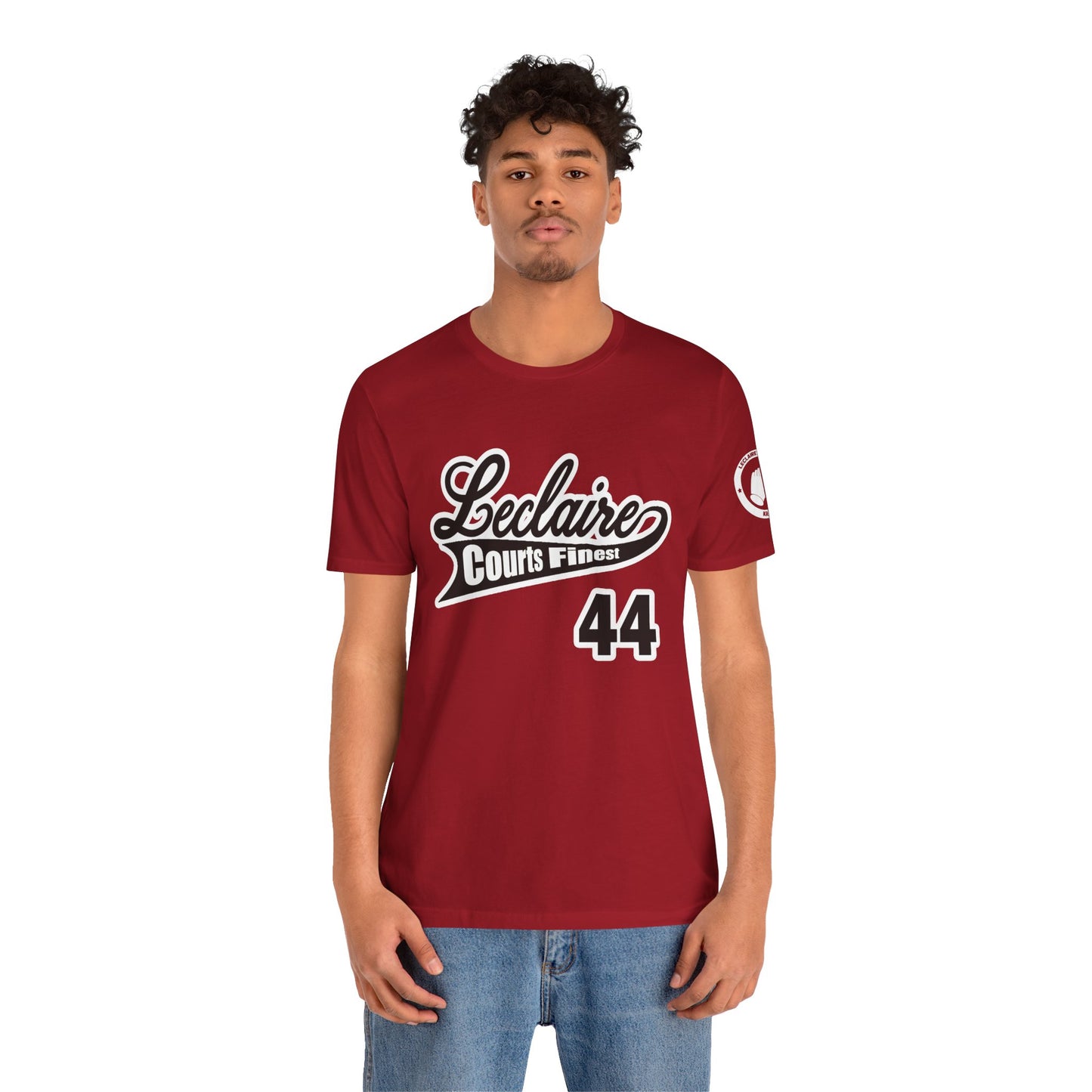 LECLAIRE COURTS CLASSIC SCRIPT TEE