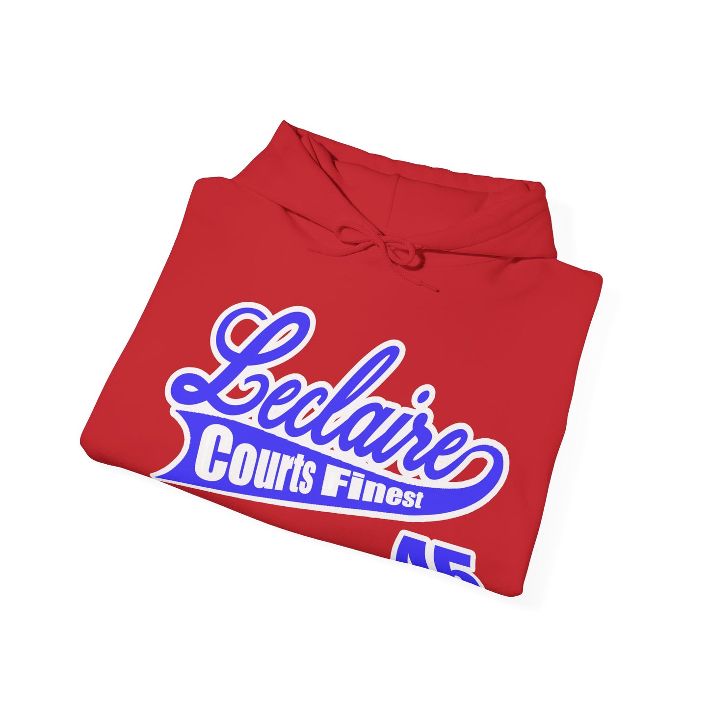 LECLAIRE COURTS FINEST CLASSIC SCRIPT HOODIE