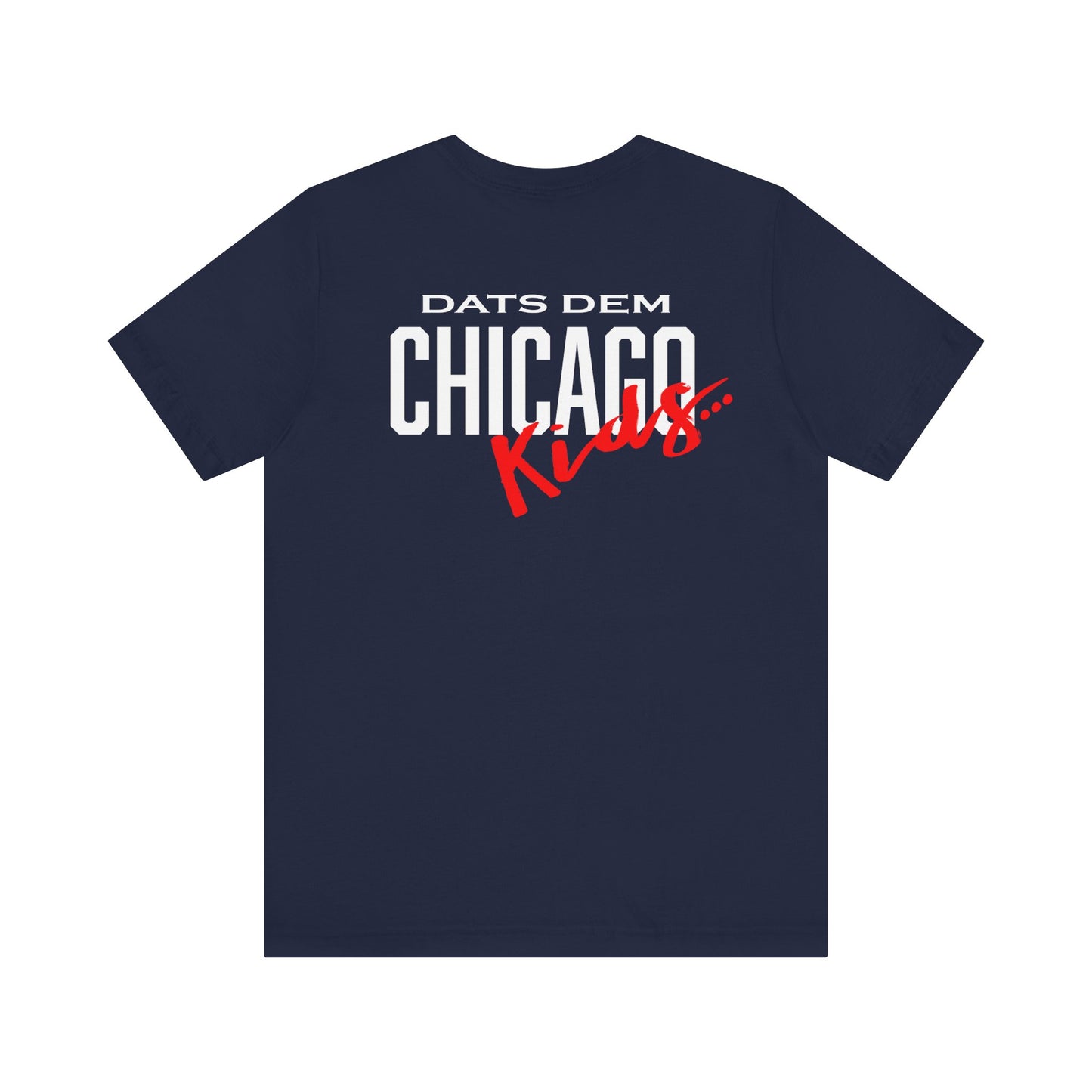 CHICAGO KIDS EMBLEM TEE - BLACK/RED