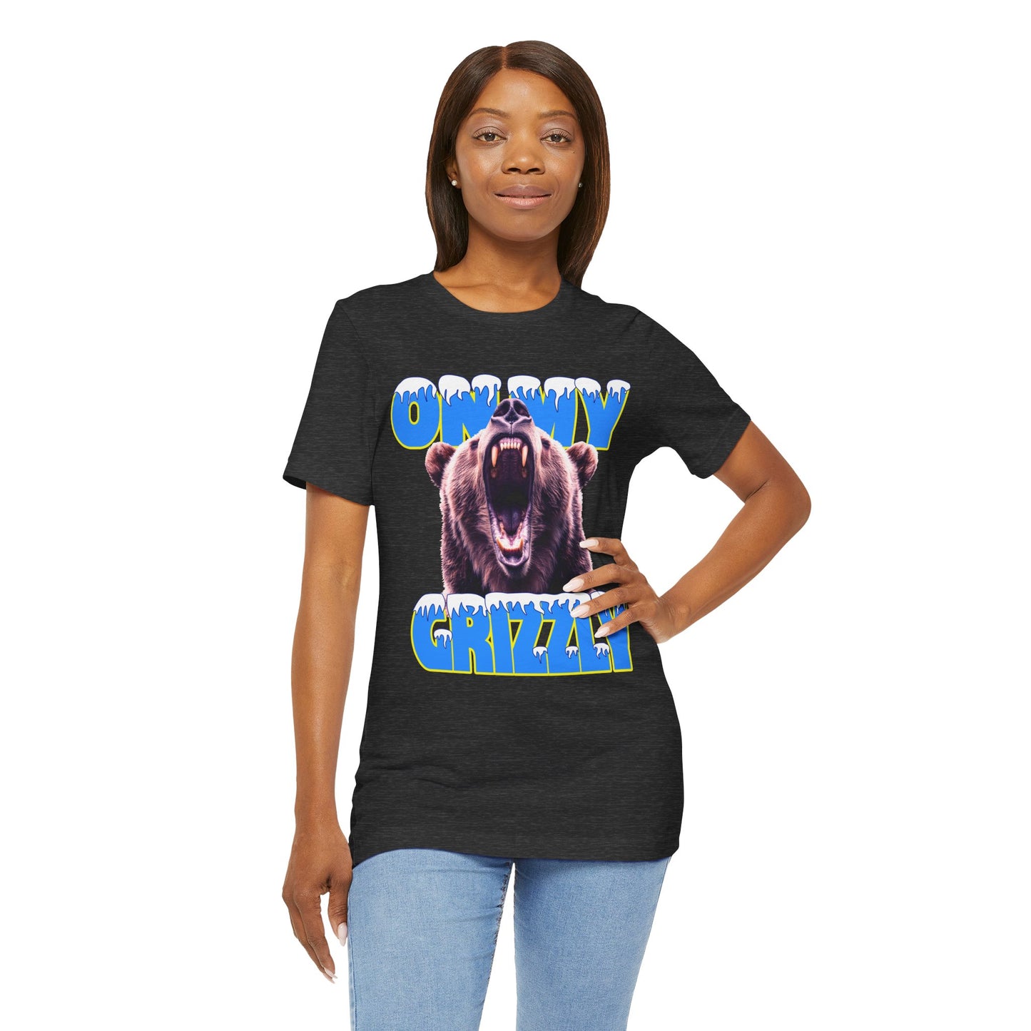 ON MY GRIZZLY TEE BY ALPHA DAWG