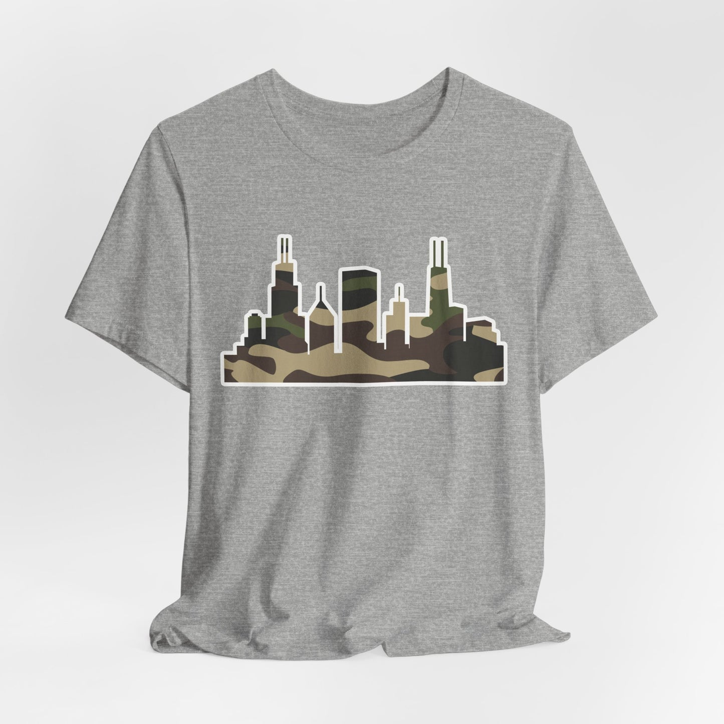 CHI KIDS CAMO-SKYLINE TEE
