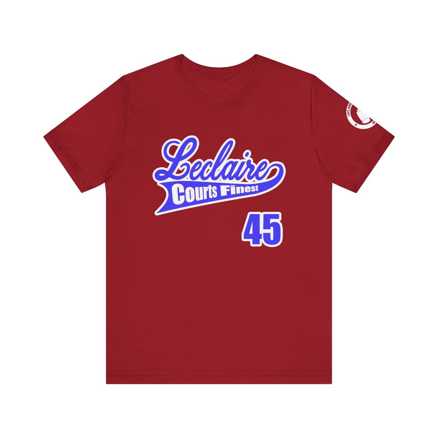 LECLAIRE COURTS CLASSIC SCRIPT TEE