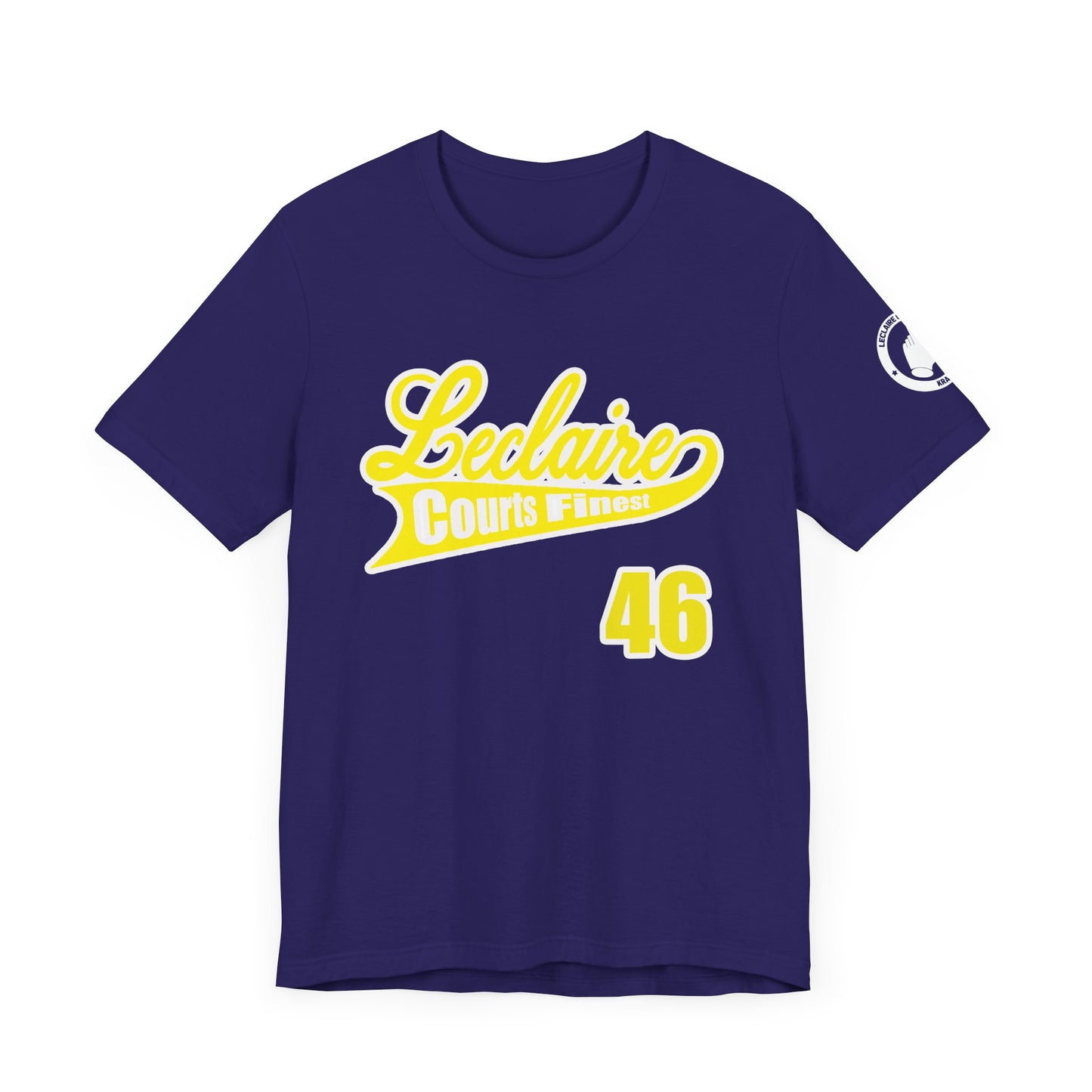 LeClaire Courts Finest Unisex Jersey Tee - Casual Retro Style Shirt