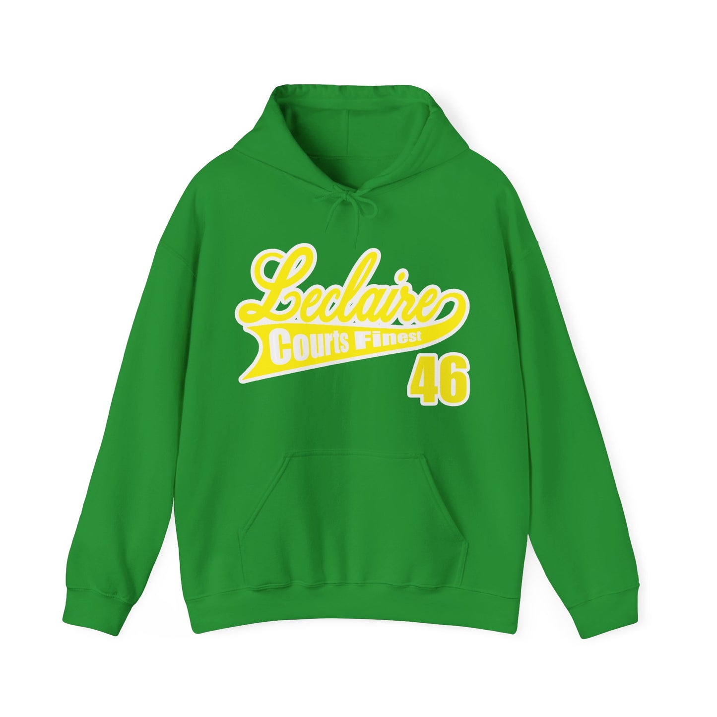 LECLAIRE COURTS FINEST CLASSIC SCRIPT HOODIE
