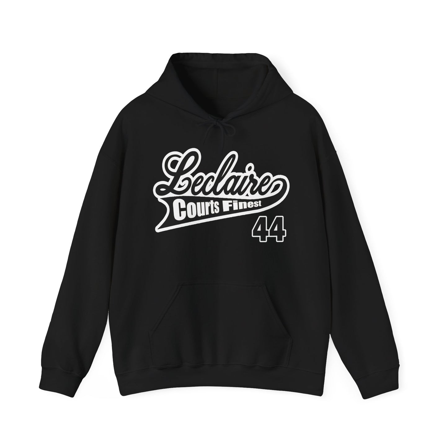 LECLAIRE COURTS FINEST CLASSIC SCRIPT HOODIE