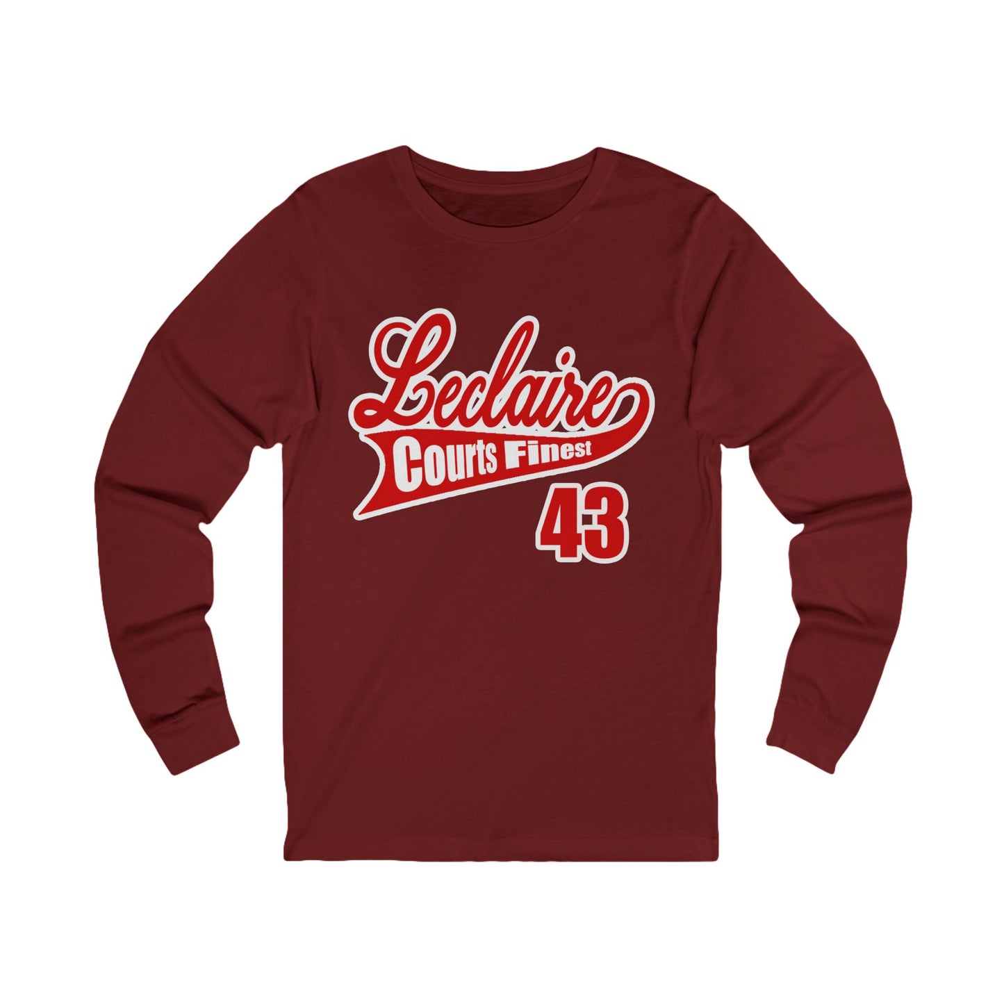 LECLAIRE COURTS FINEST CLASSIC SCRIPT LONG SLEEVE