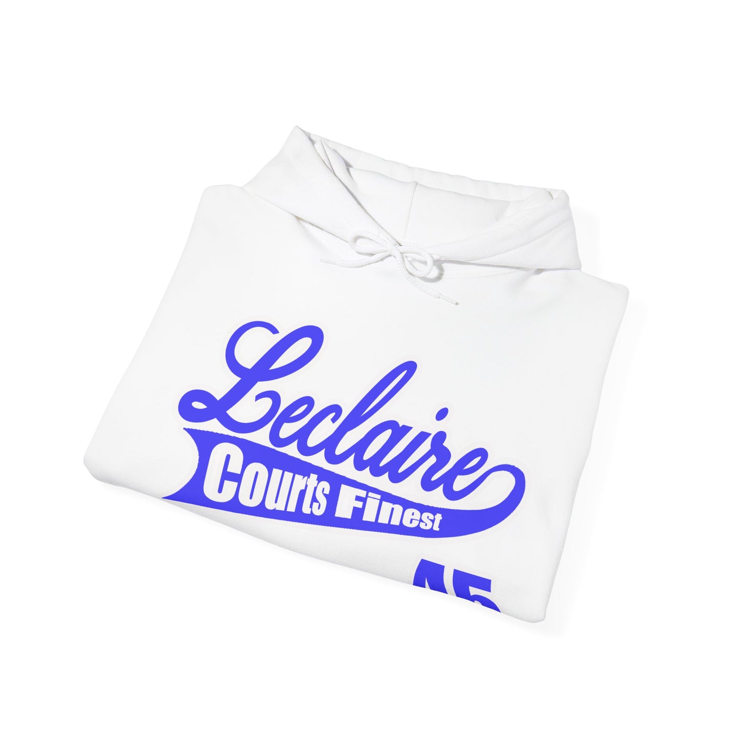 LECLAIRE COURTS FINEST CLASSIC SCRIPT HOODIE