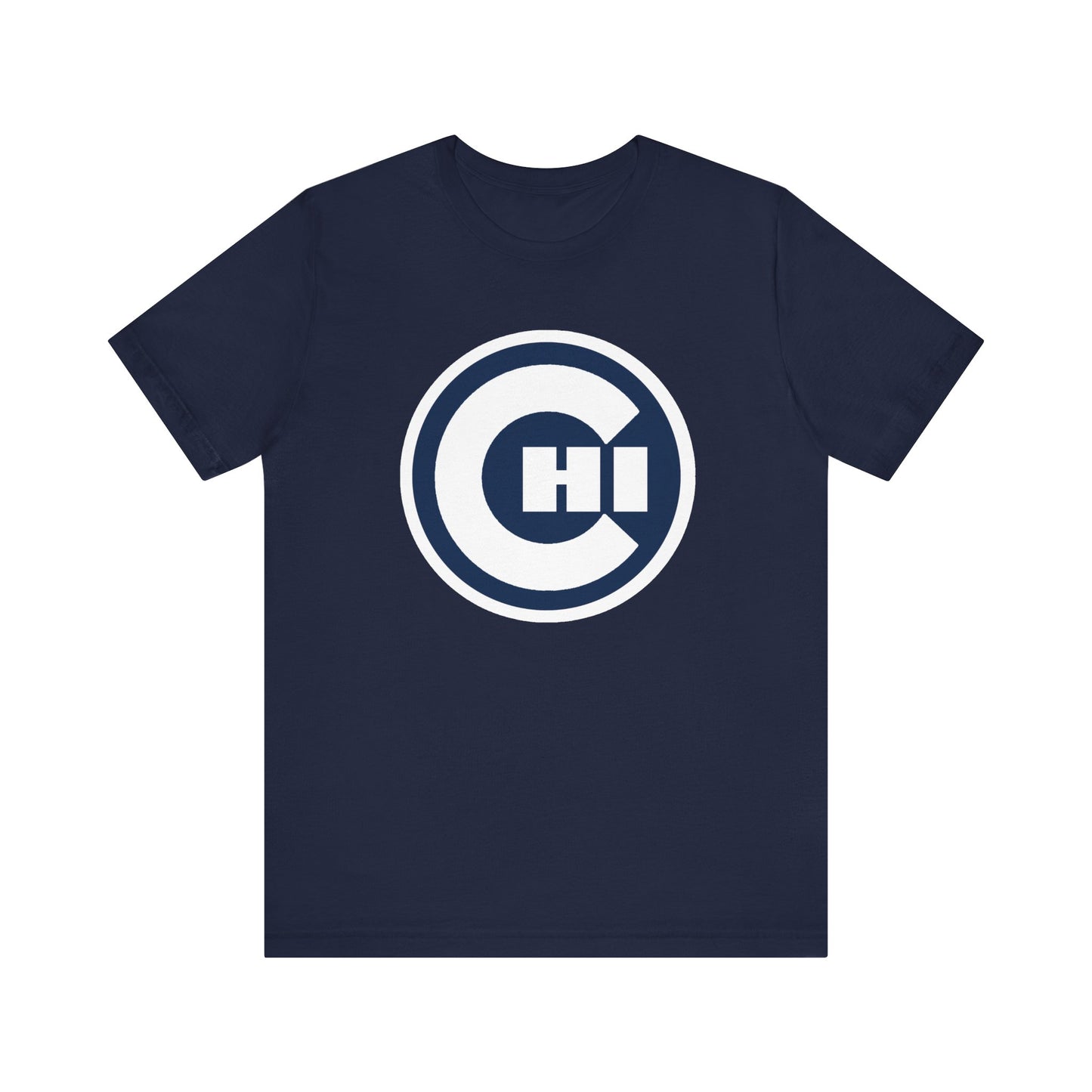 CHICAGO KIDS EMBLEM TEE - NAVY/WHITE