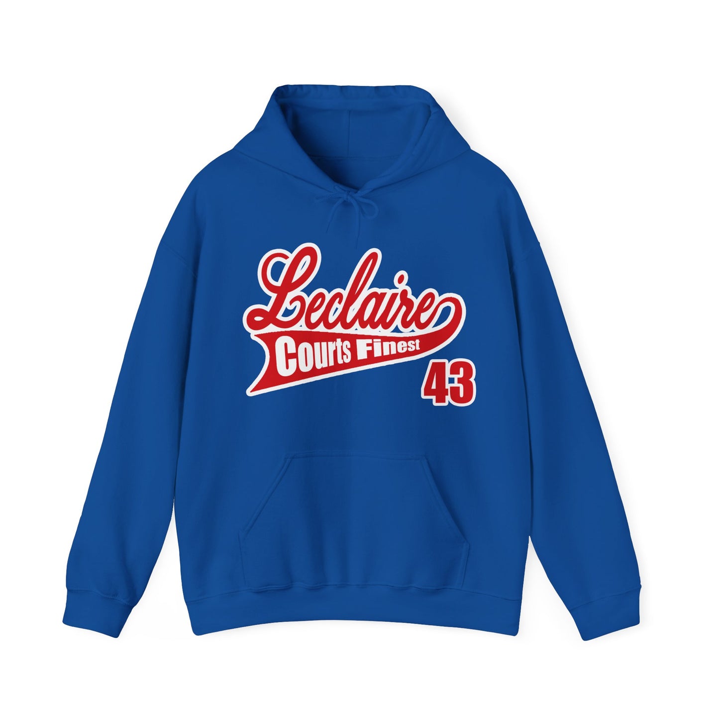 LECLAIRE COURTS FINEST CLASSIC SCRIPT HOODIE