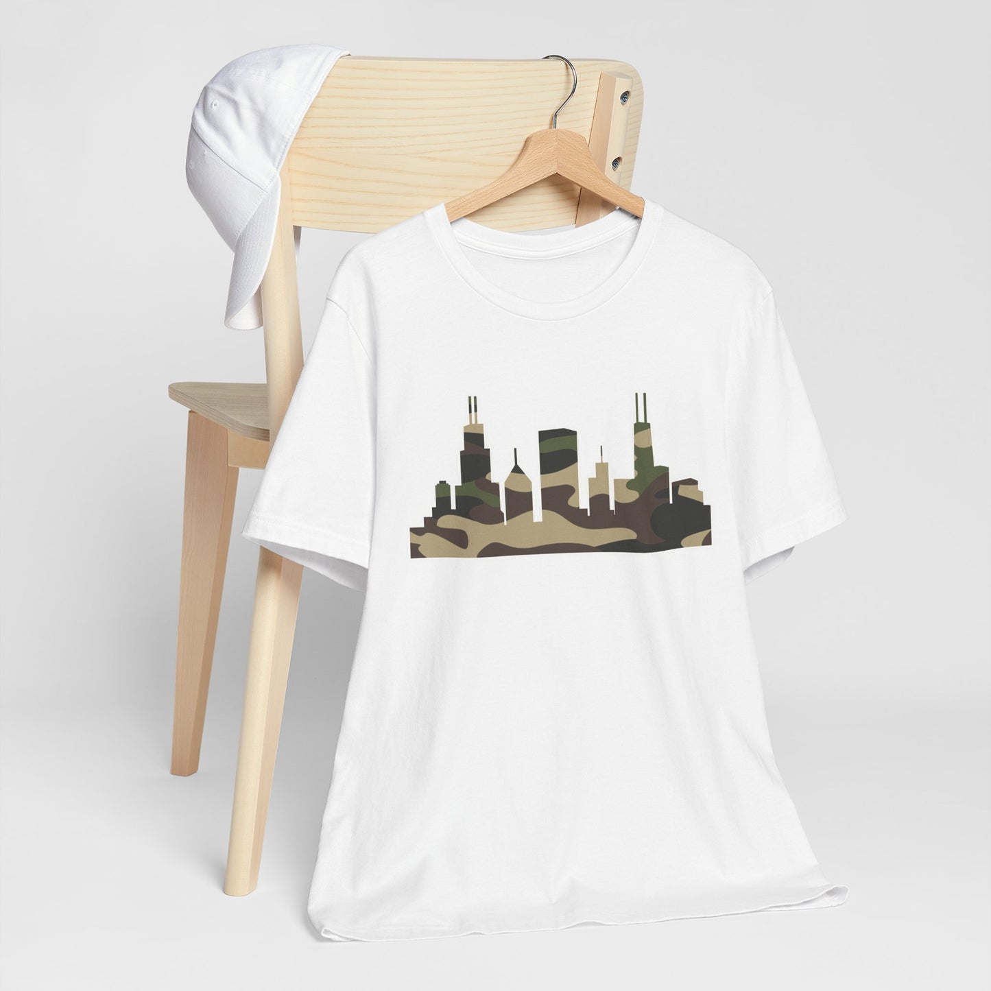 CHI KIDS CAMO-SKYLINE TEE