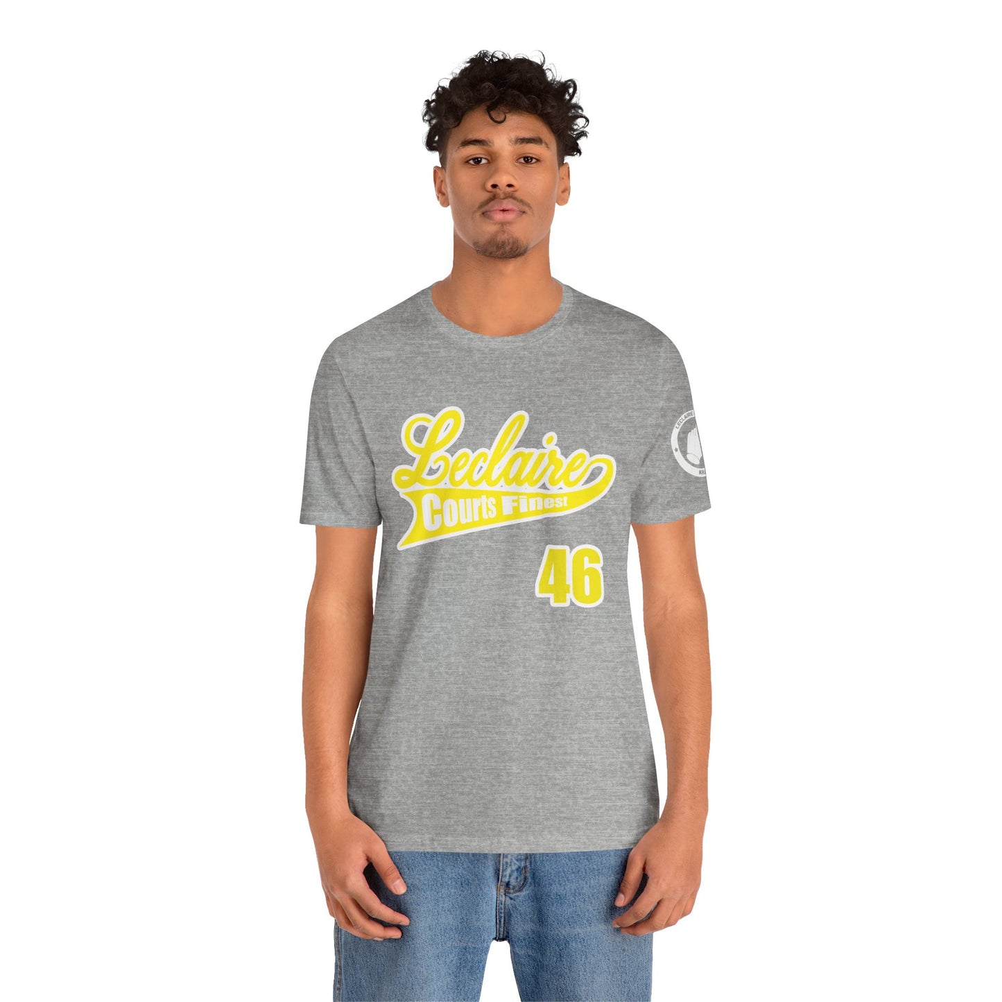 LeClaire Courts Finest Unisex Jersey Tee - Casual Retro Style Shirt