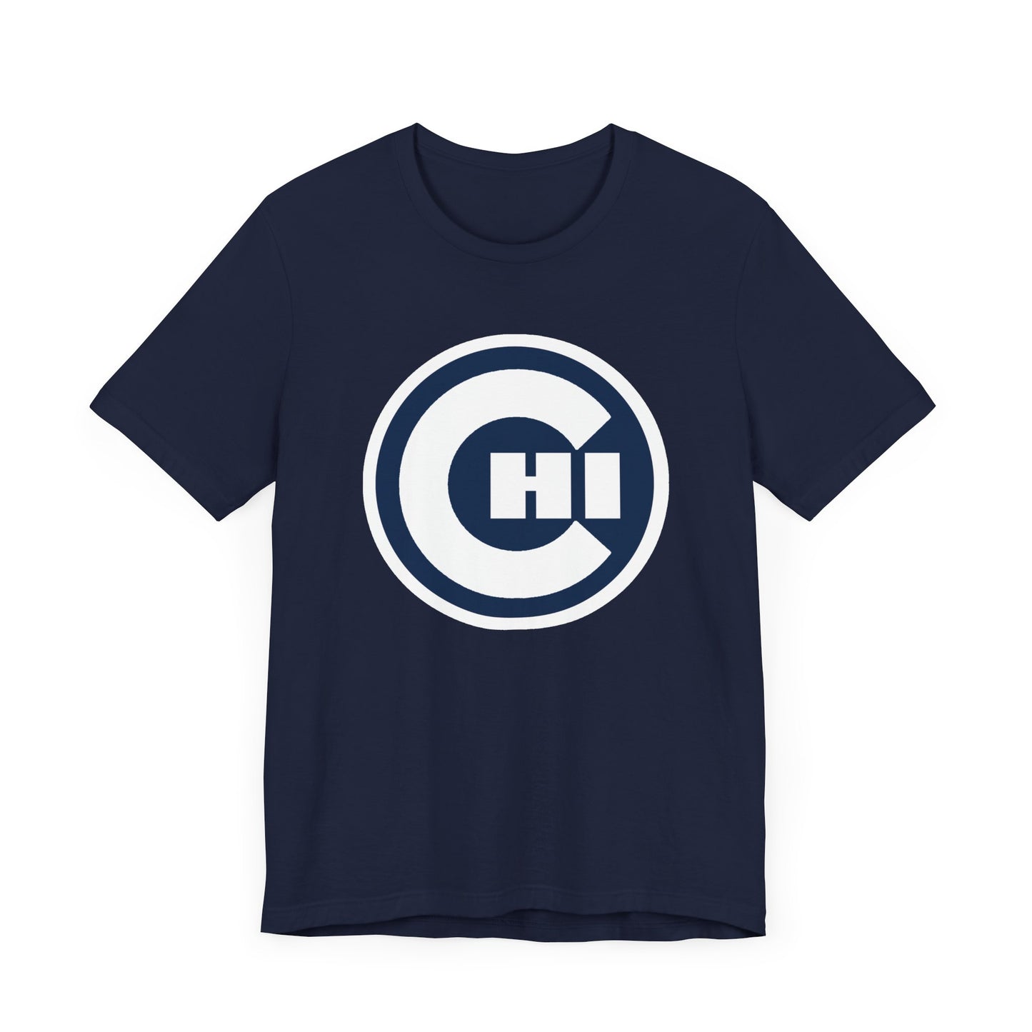 CHICAGO KIDS EMBLEM TEE - NAVY/WHITE