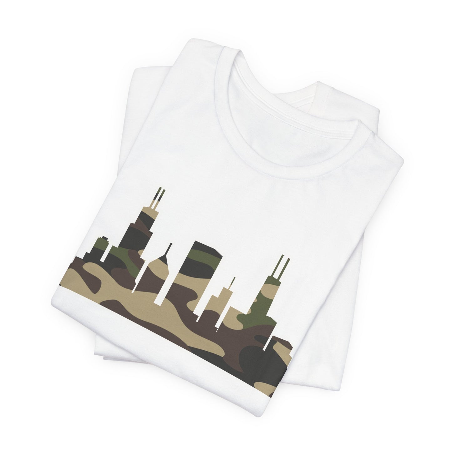CHI KIDS CAMO-SKYLINE TEE