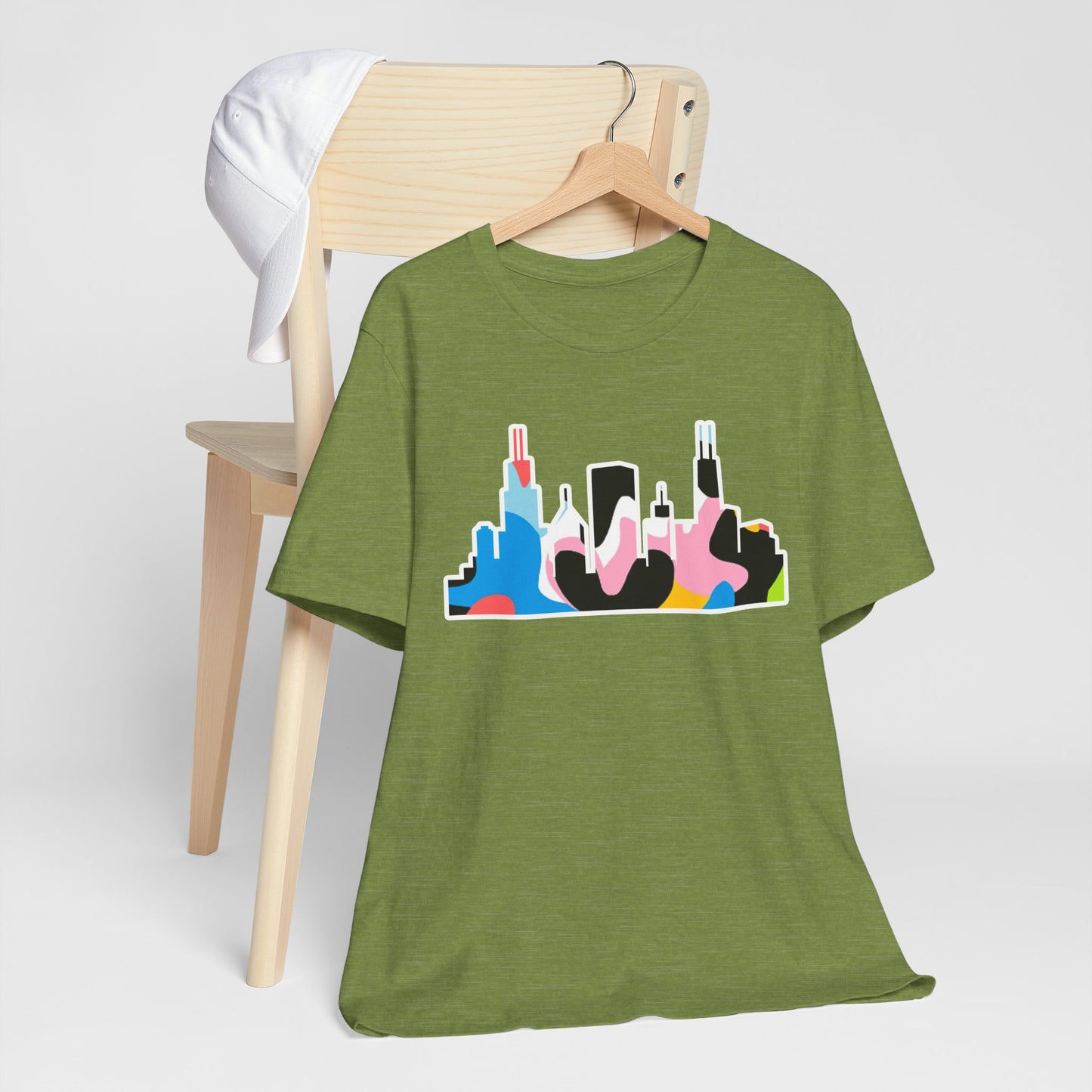 CHI KIDS ACRYLIC SKYLINE TEE