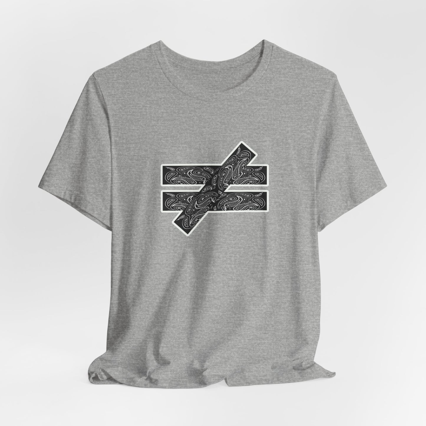Unisex Graphic Tee - BLACK BANDANA LOGO