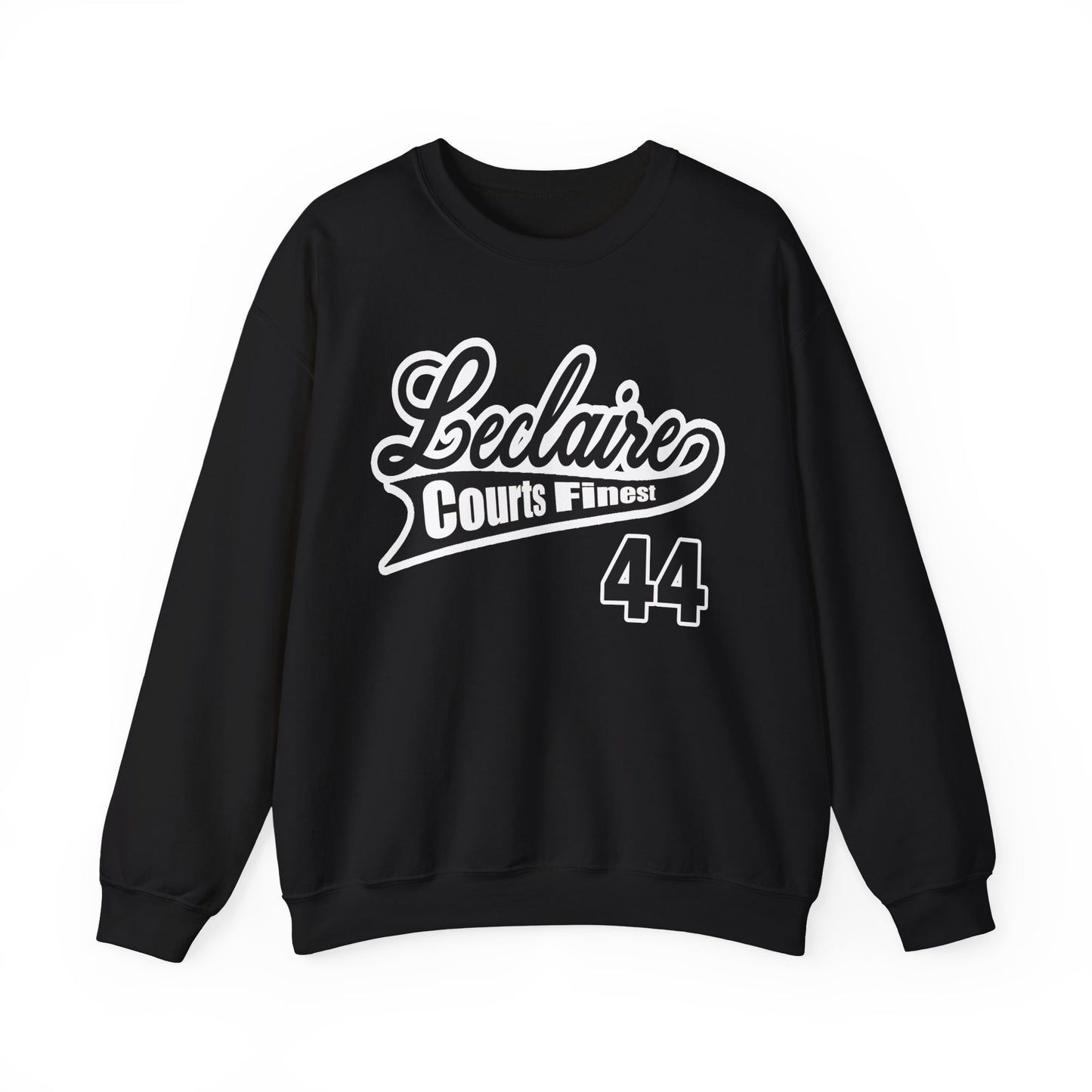 LECLAIRE COURTS FINEST CLASSIC SCRIPT SWEATSHIRT