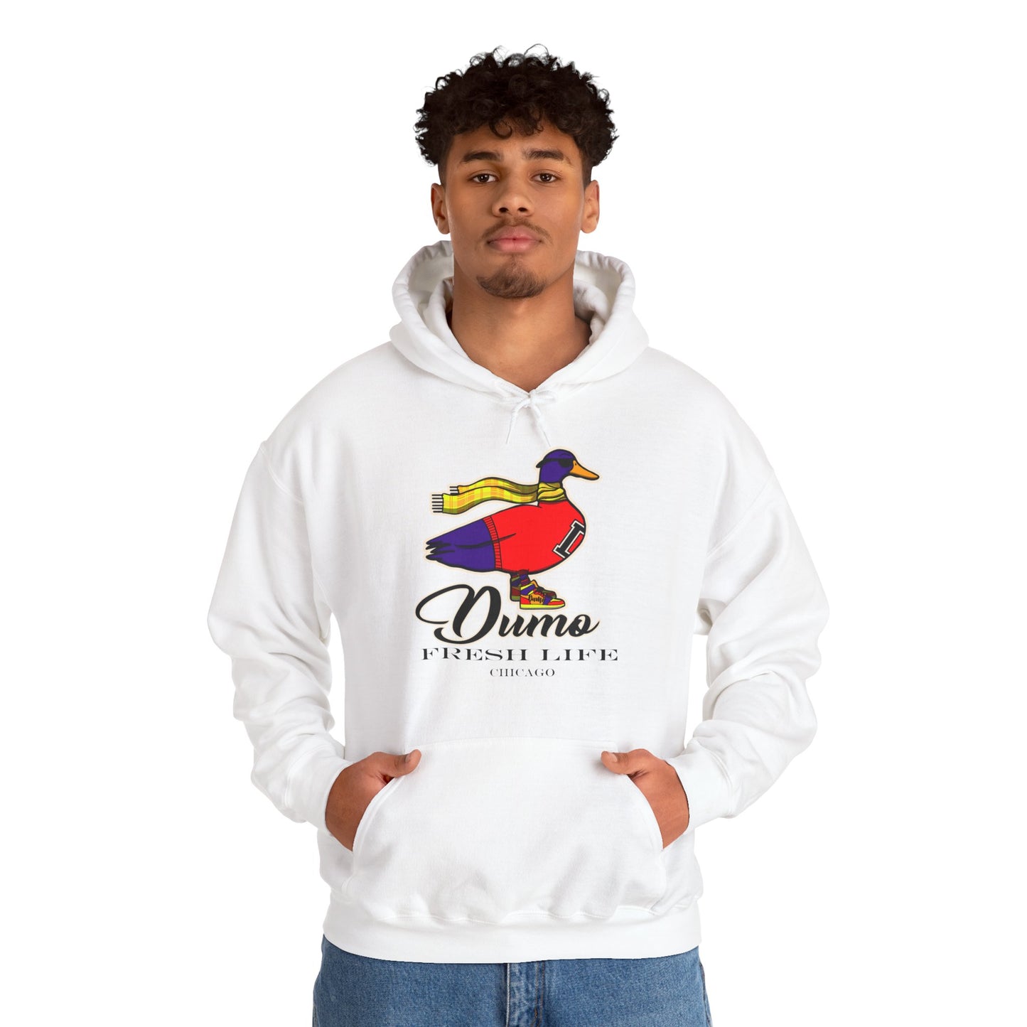DERMONT DUCK MONOGRAM HOODIE