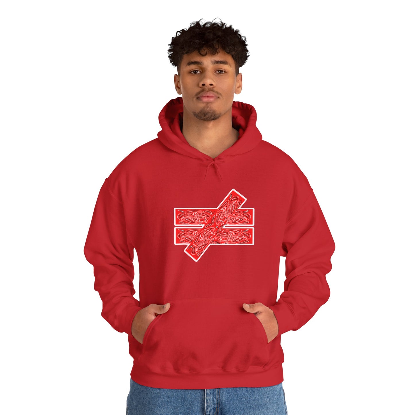 "WE ARE NOT THE SAME" BANDANA RED LOGO