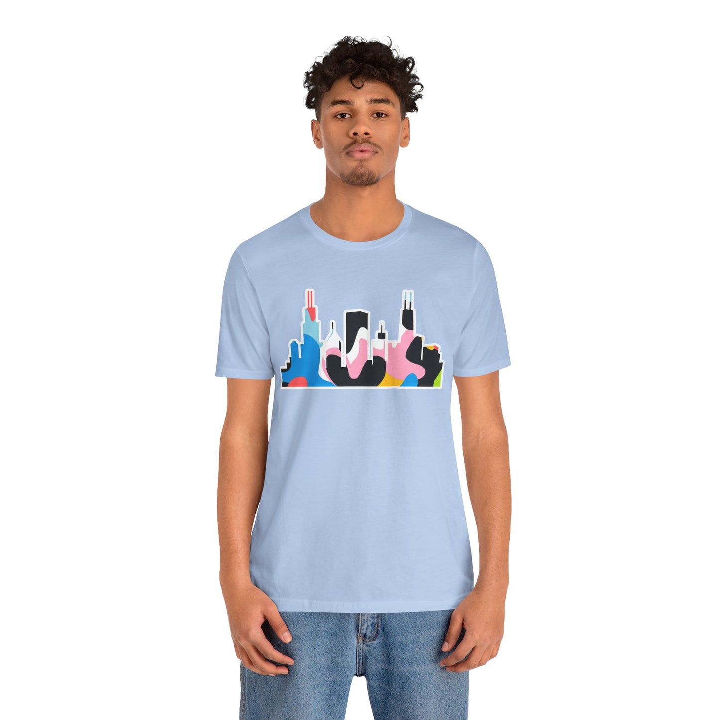 CHI KIDS ACRYLIC SKYLINE TEE