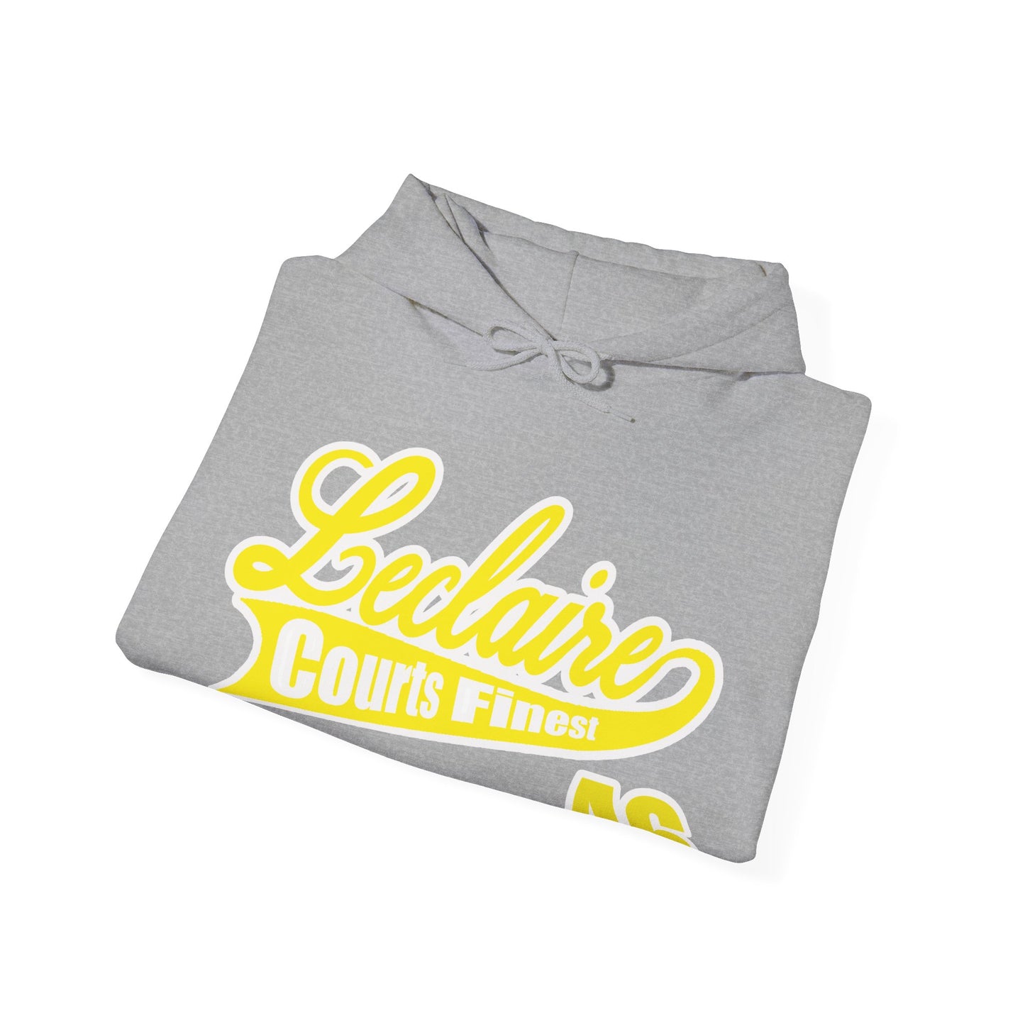 LECLAIRE COURTS FINEST CLASSIC SCRIPT HOODIE