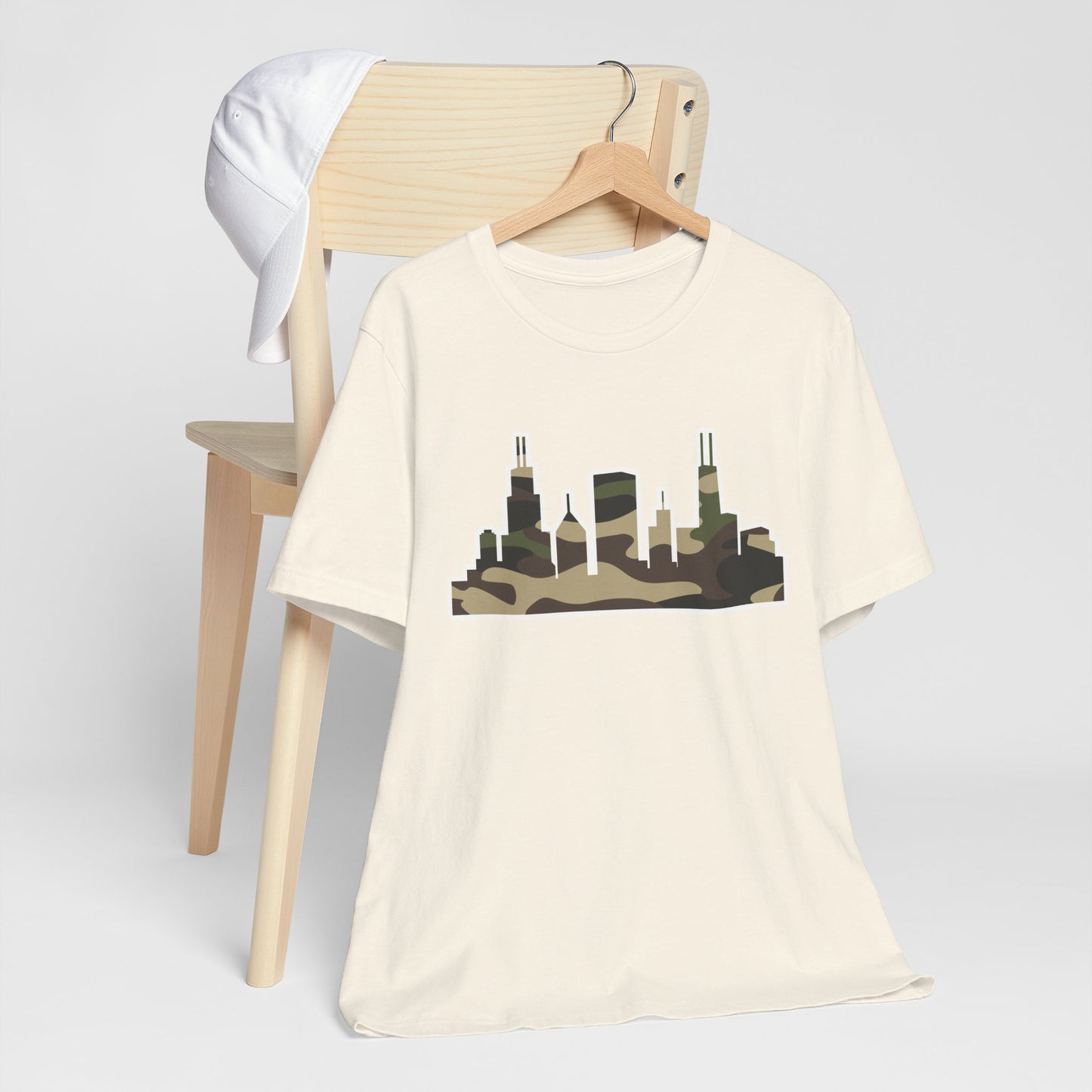 CHI KIDS CAMO-SKYLINE TEE