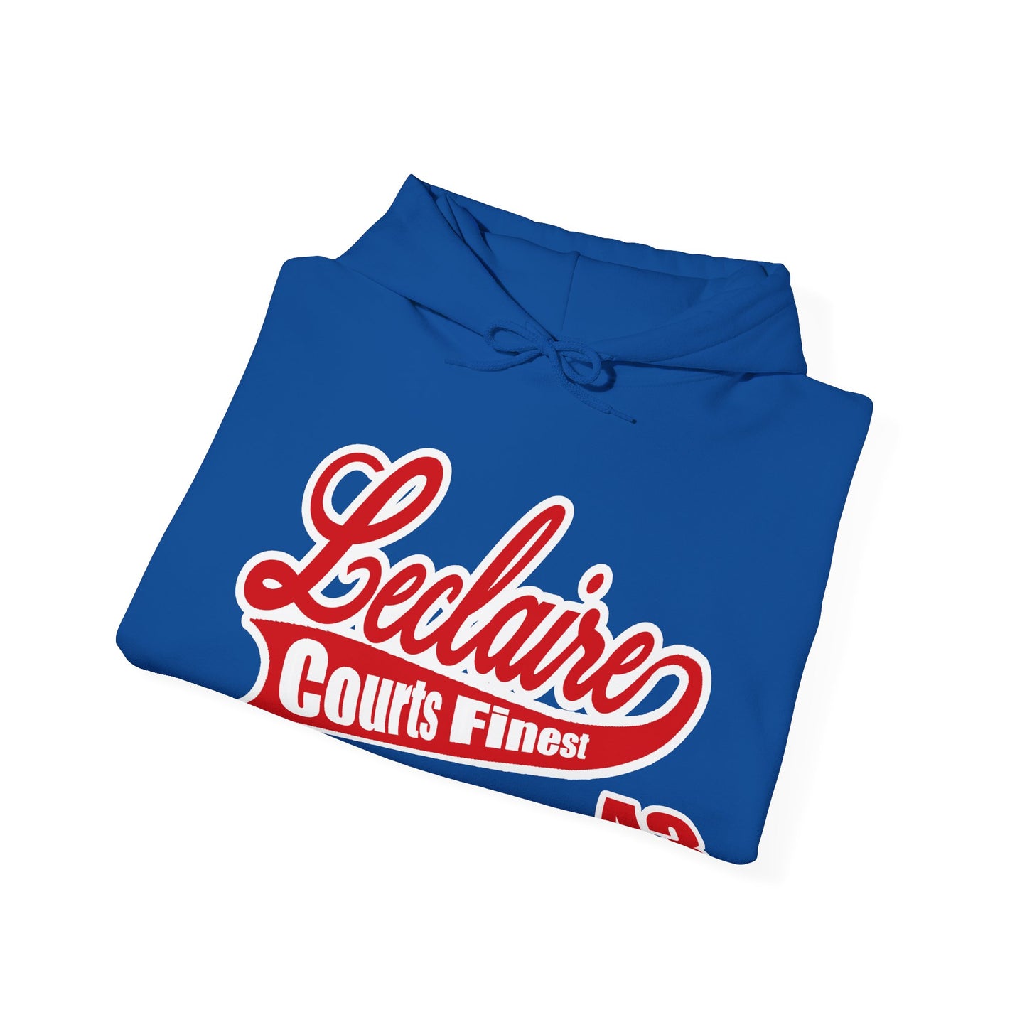 LECLAIRE COURTS FINEST CLASSIC SCRIPT HOODIE