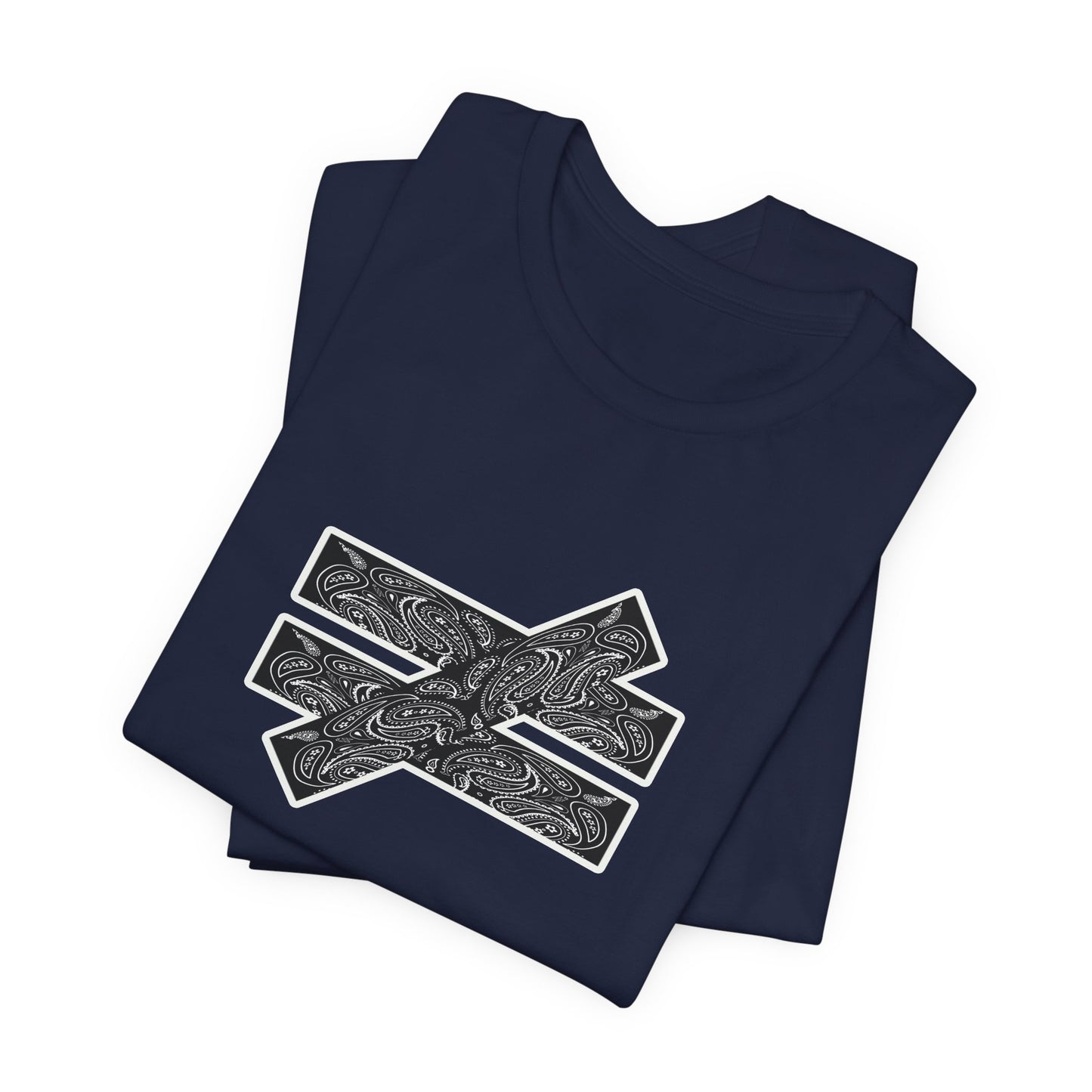 Unisex Graphic Tee - BLACK BANDANA LOGO