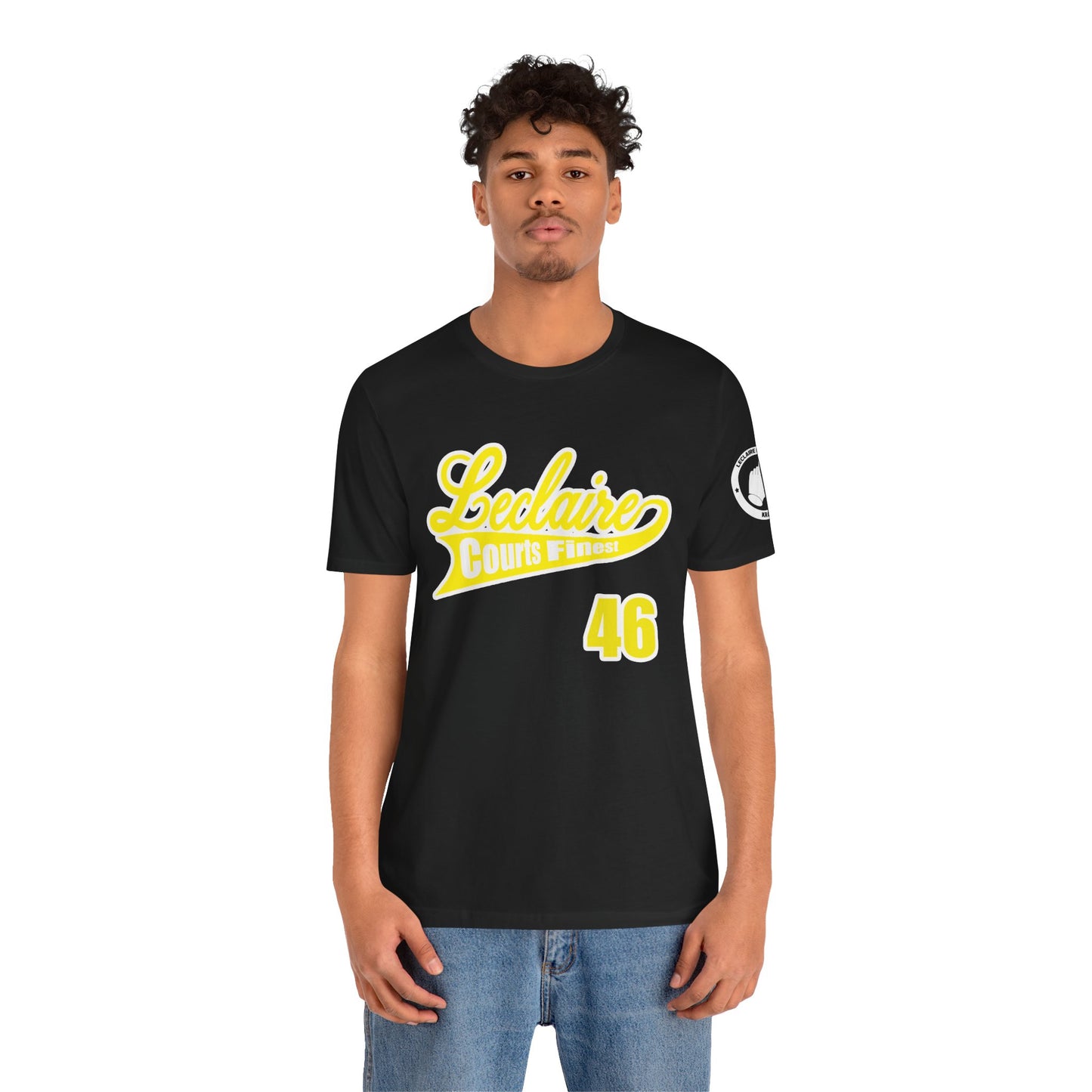 LeClaire Courts Finest Unisex Jersey Tee - Casual Retro Style Shirt