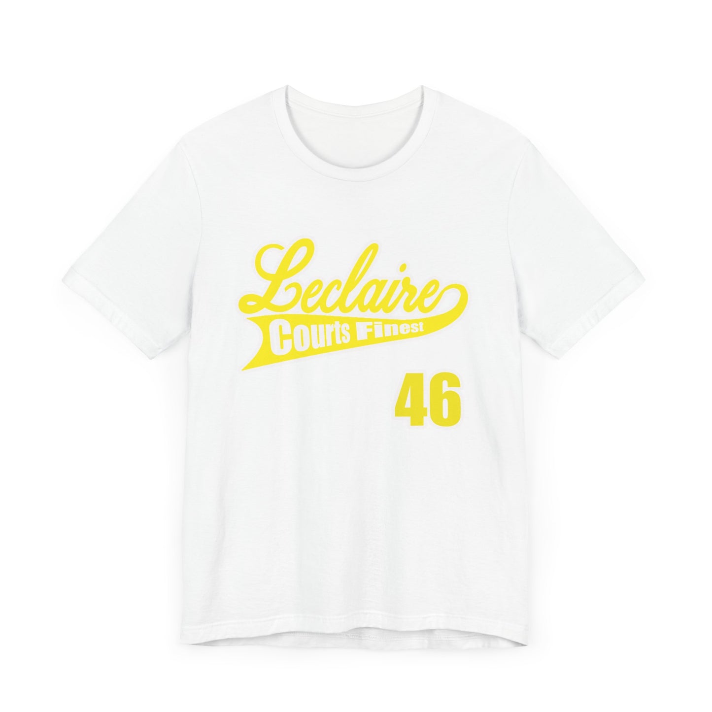 LeClaire Courts Finest Unisex Jersey Tee - Casual Retro Style Shirt