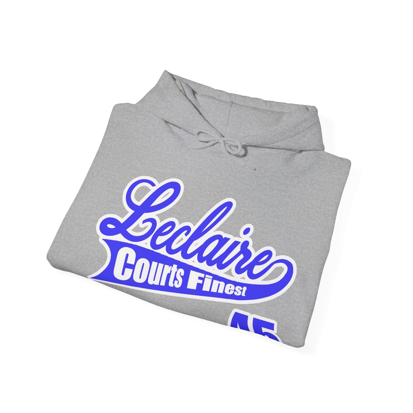 LECLAIRE COURTS FINEST CLASSIC SCRIPT HOODIE