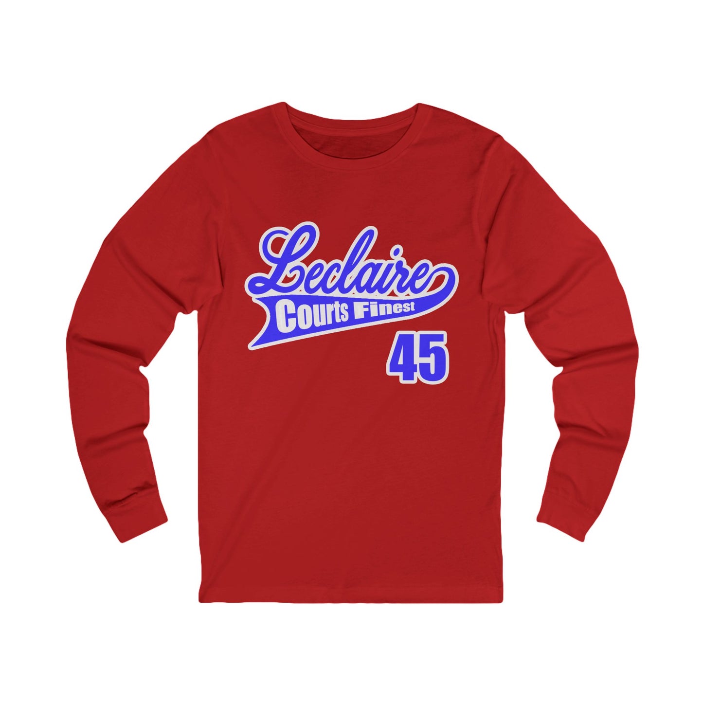 LECLAIRE COURTS FINEST CLASSIC SCRIPT LONG SLEEVE