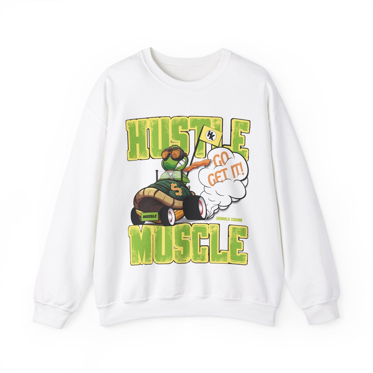 HUSSLE MUSCLE- THELONIOUS THE GO GETTER SWEATSHIRT
