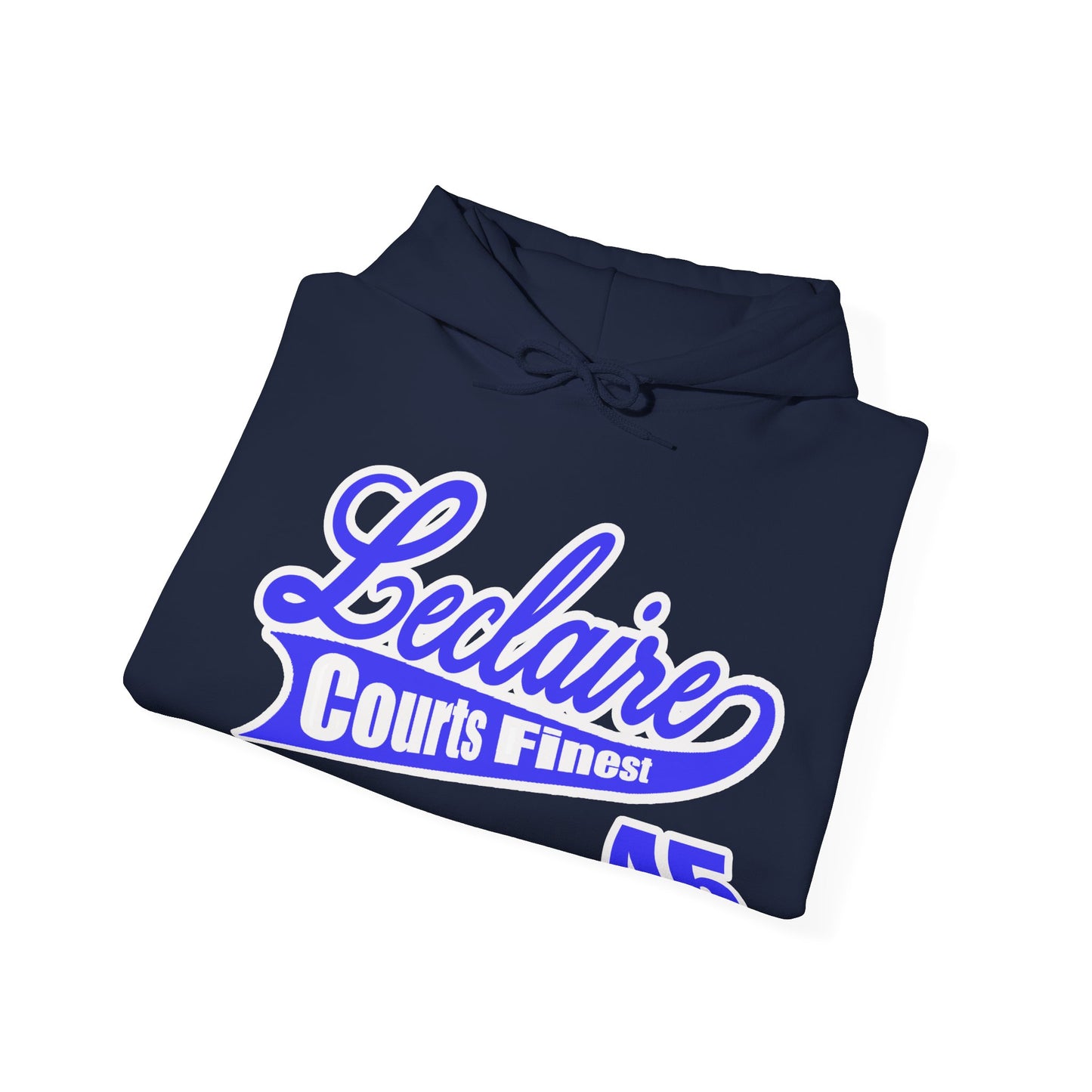 LECLAIRE COURTS FINEST CLASSIC SCRIPT HOODIE