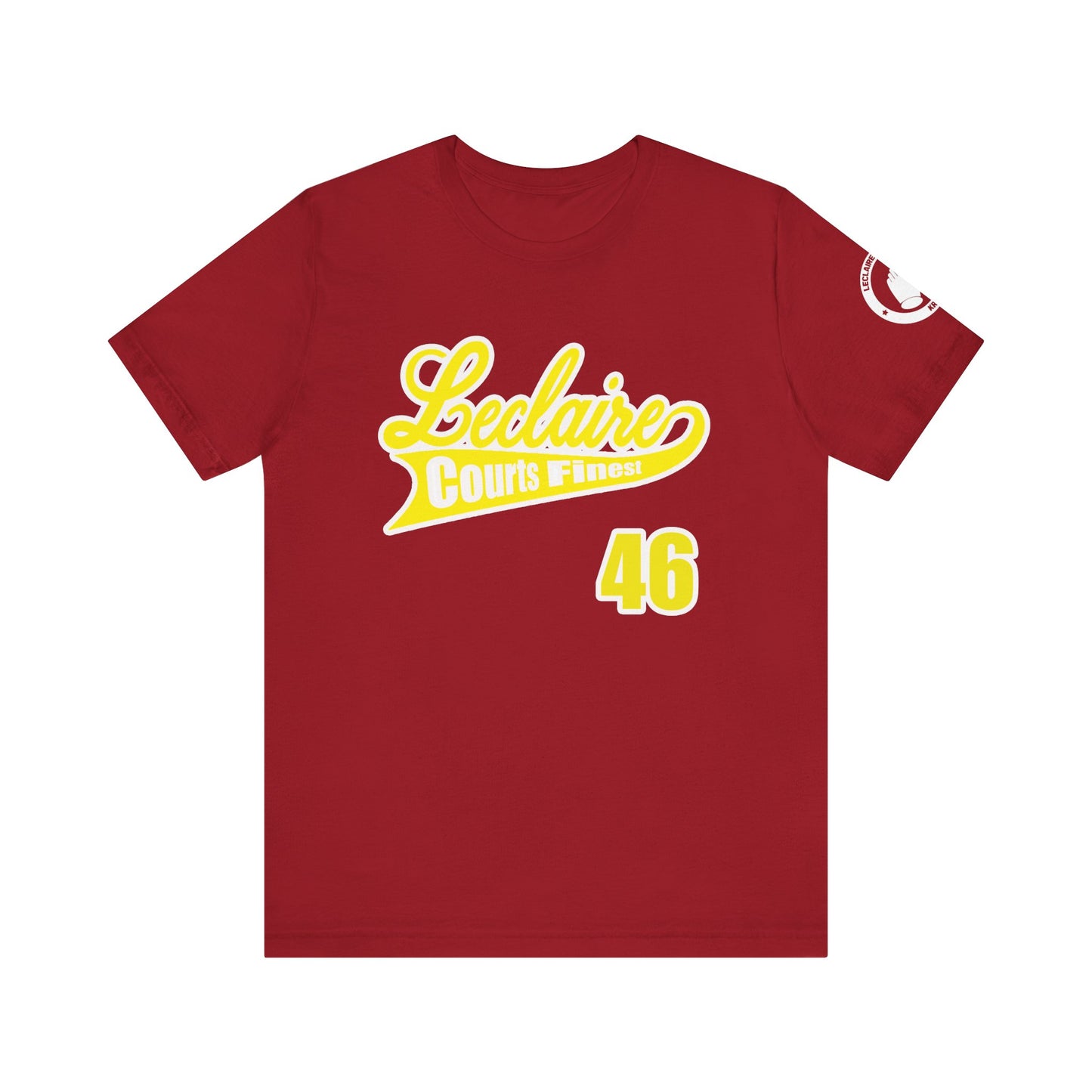 LeClaire Courts Finest Unisex Jersey Tee - Casual Retro Style Shirt